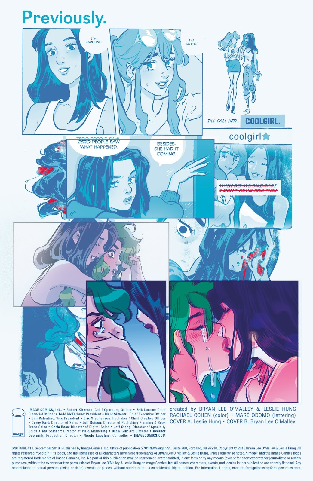 Snotgirl issue 11 - Page 2