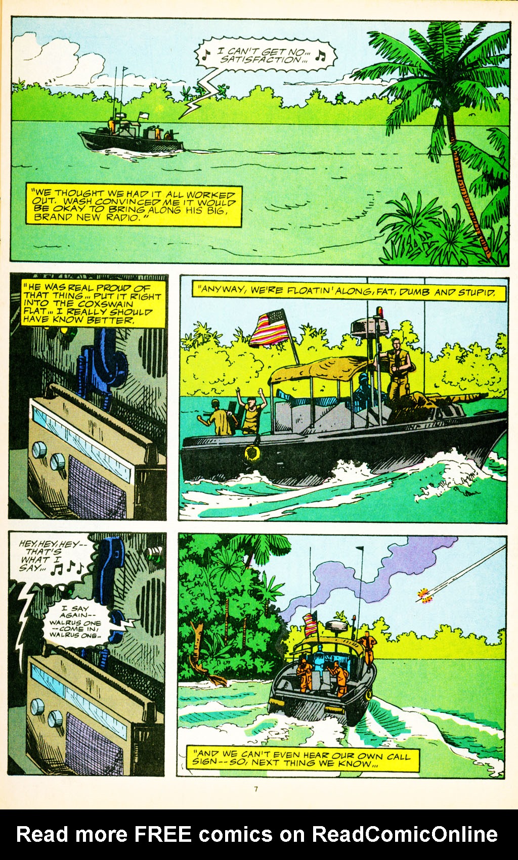 Read online The 'Nam comic -  Issue #40 - 6
