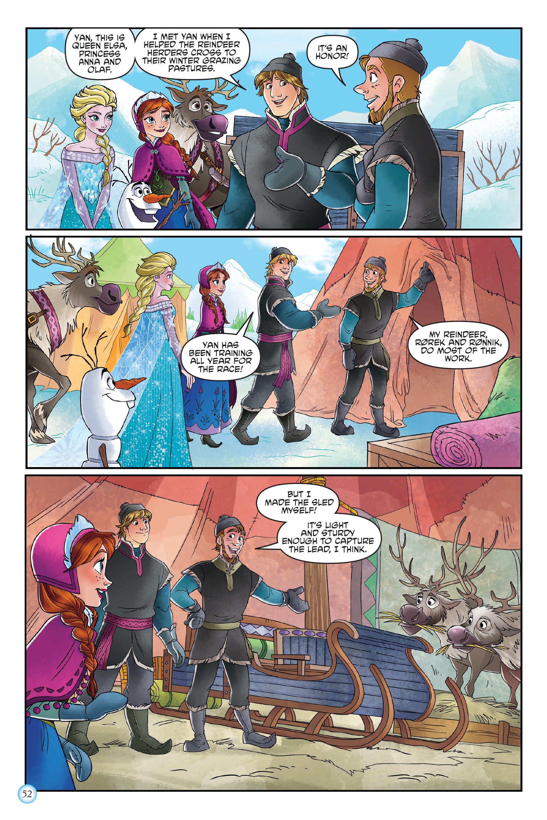 Read online Frozen Adventures: Flurries of Fun comic -  Issue # TPB (Part 1) - 52