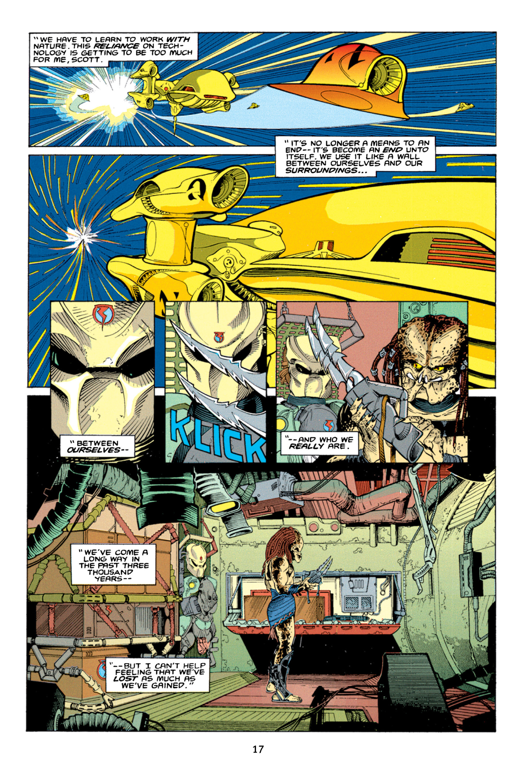 Read online Aliens vs. Predator Omnibus comic -  Issue # _TPB 1 Part 1 - 17
