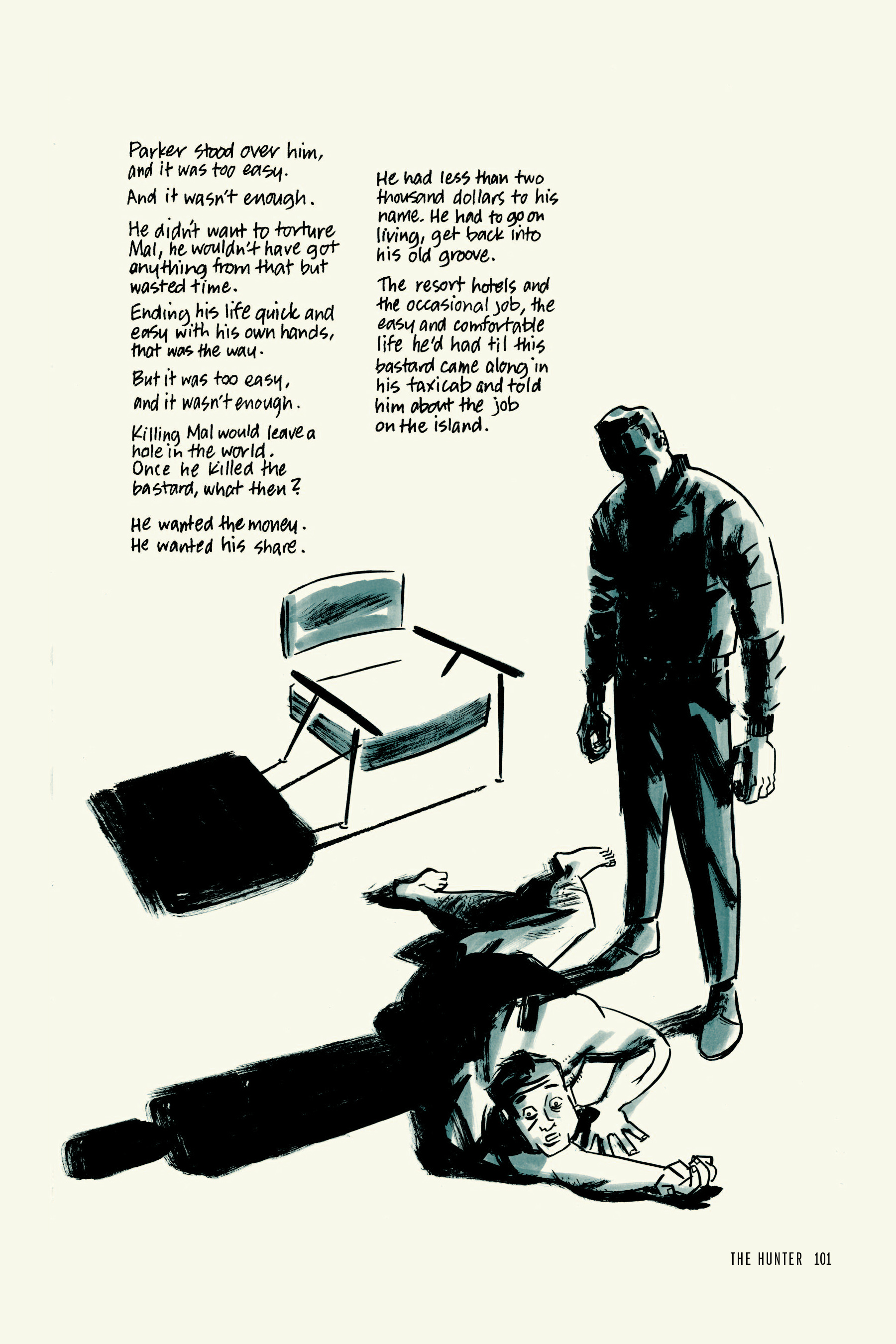 Read online Richard Stark's Parker comic -  Issue #1 - 99