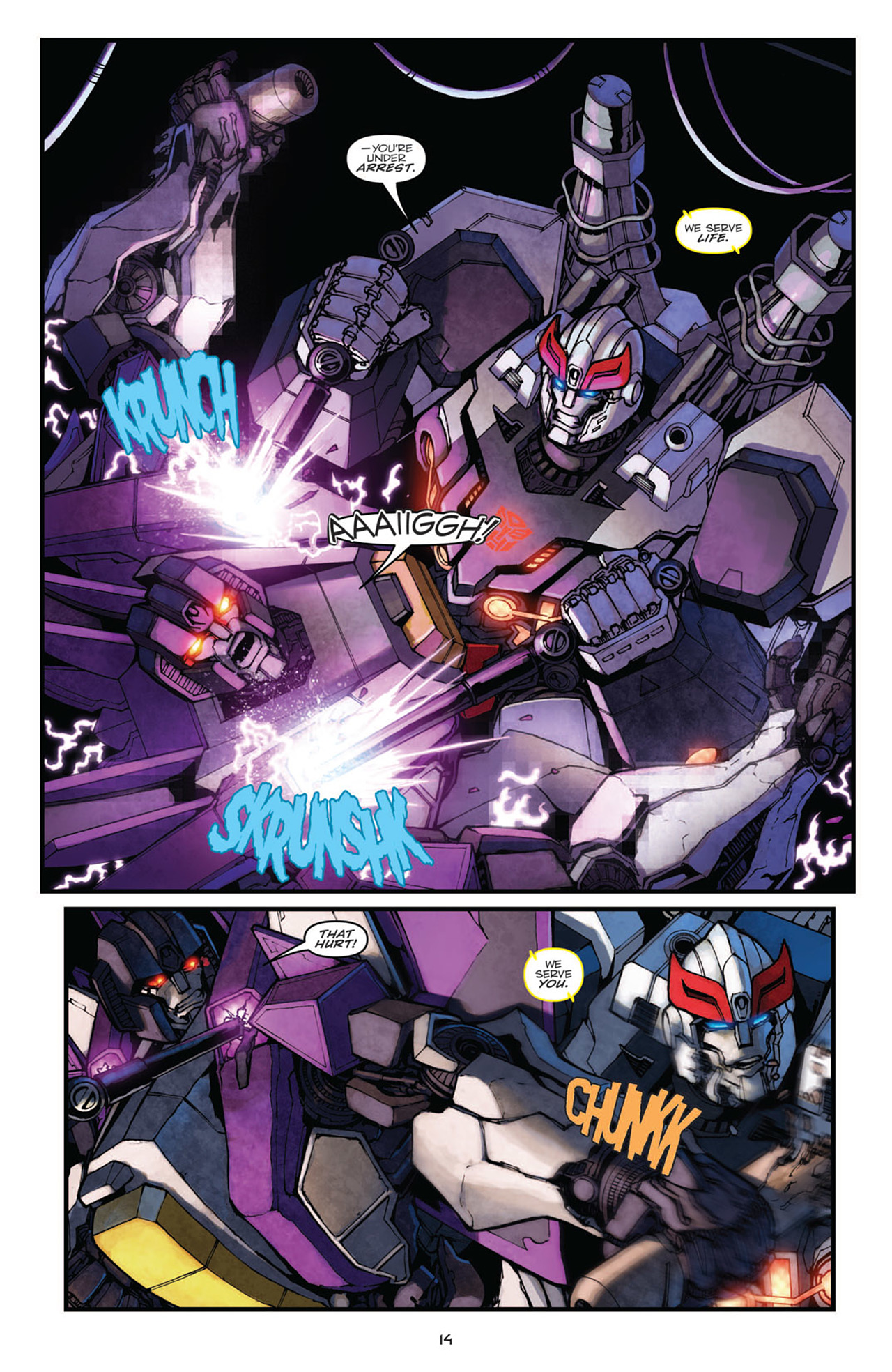 Read online Transformers: Robots In Disguise (2012) comic -  Issue #2 - 17