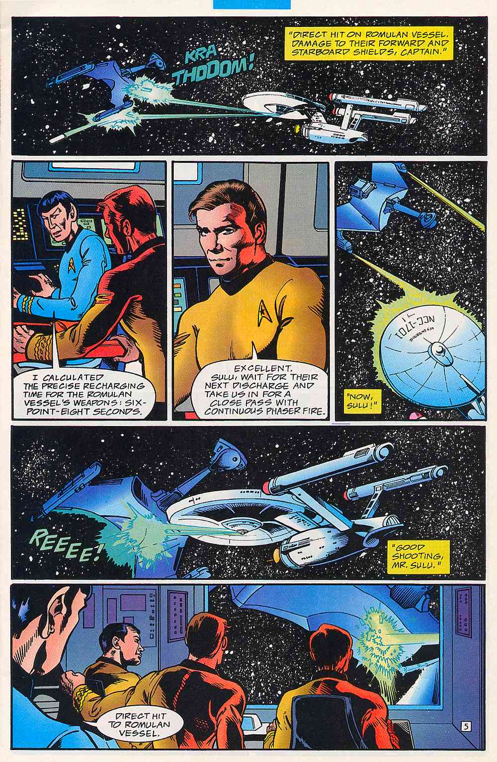 Read online Star Trek (1989) comic -  Issue #77 - 6