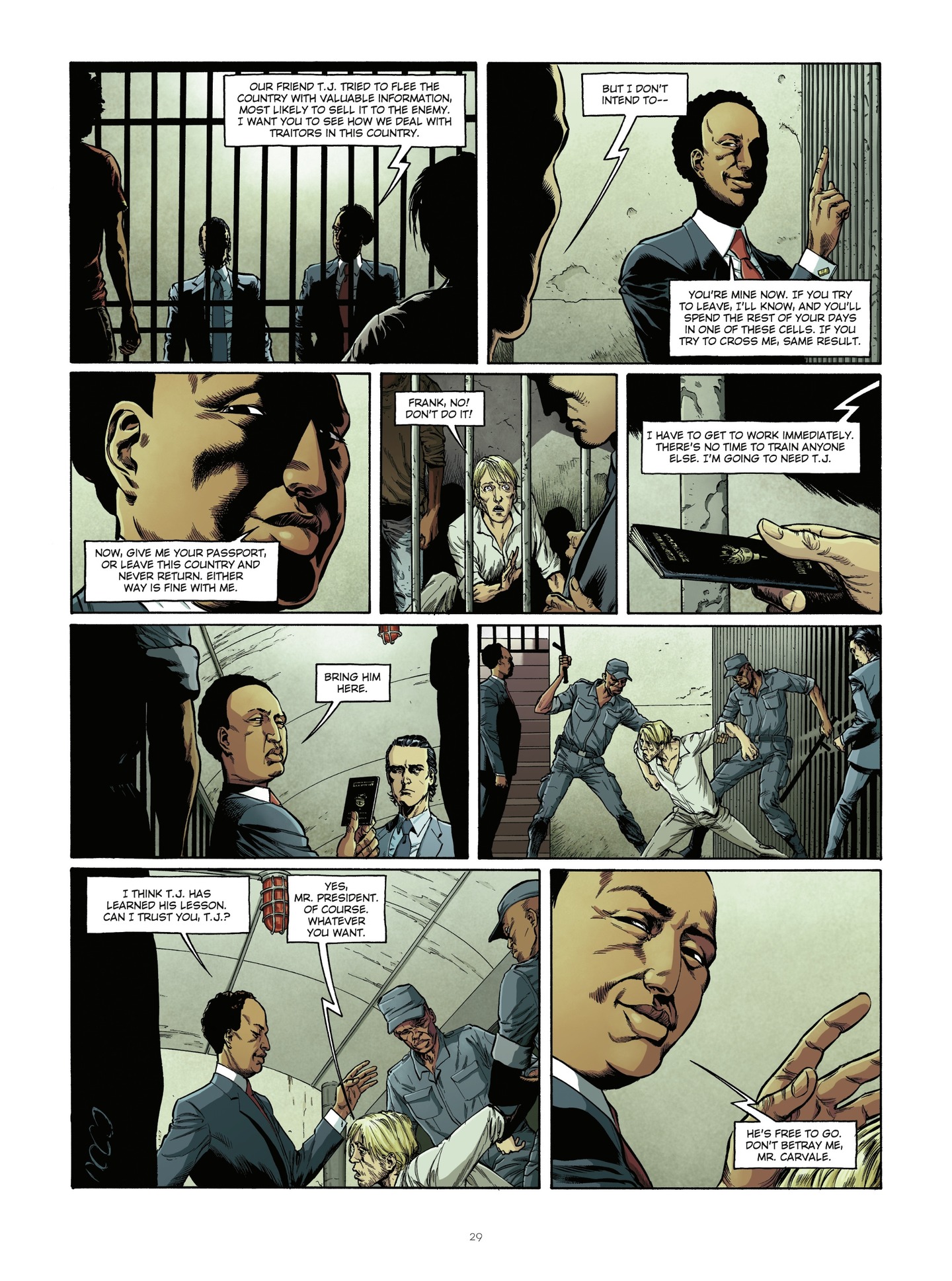 Read online Hedge Fund comic -  Issue #5 - 28