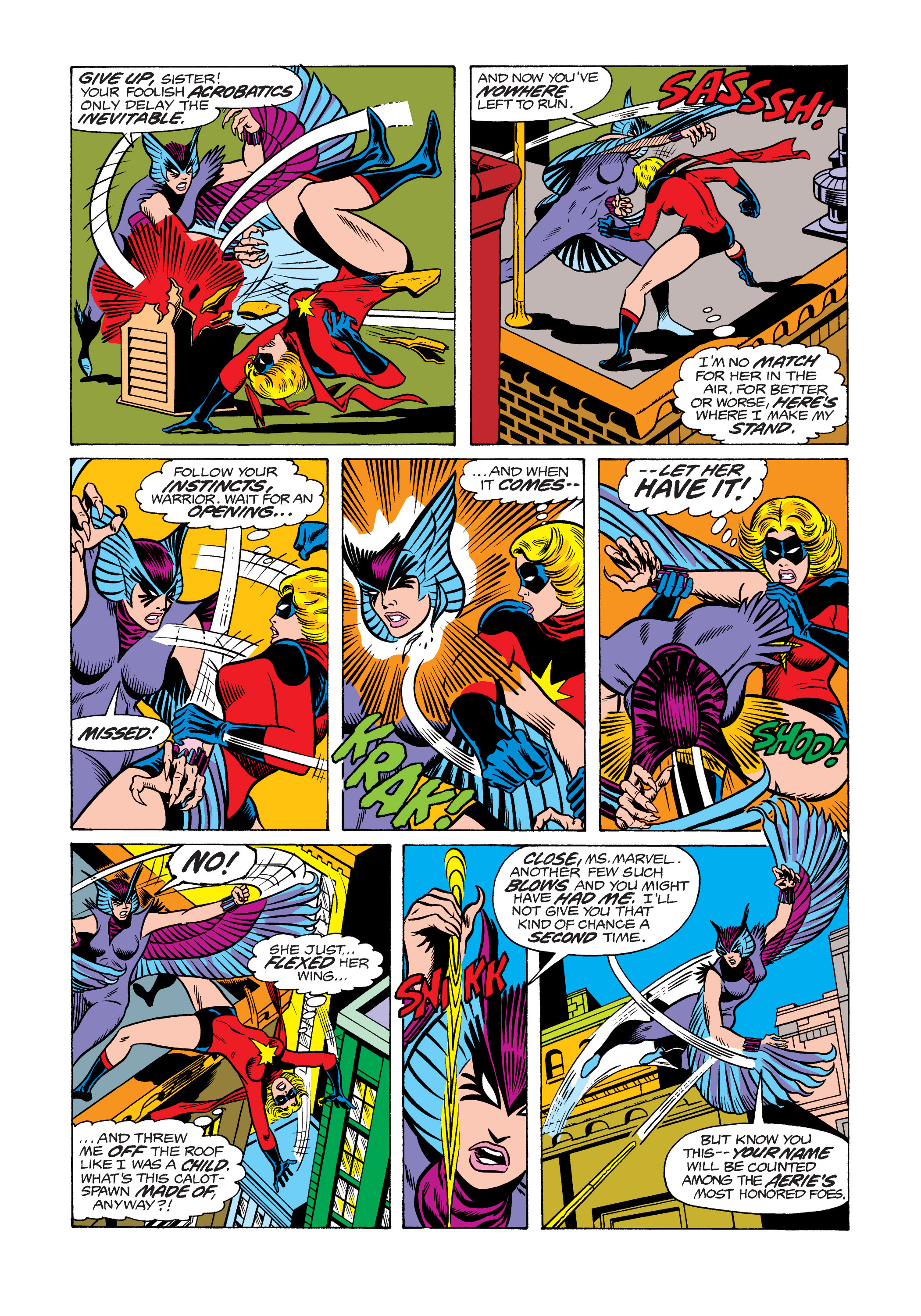 Read online Ms. Marvel (1977) comic -  Issue #9 - 6
