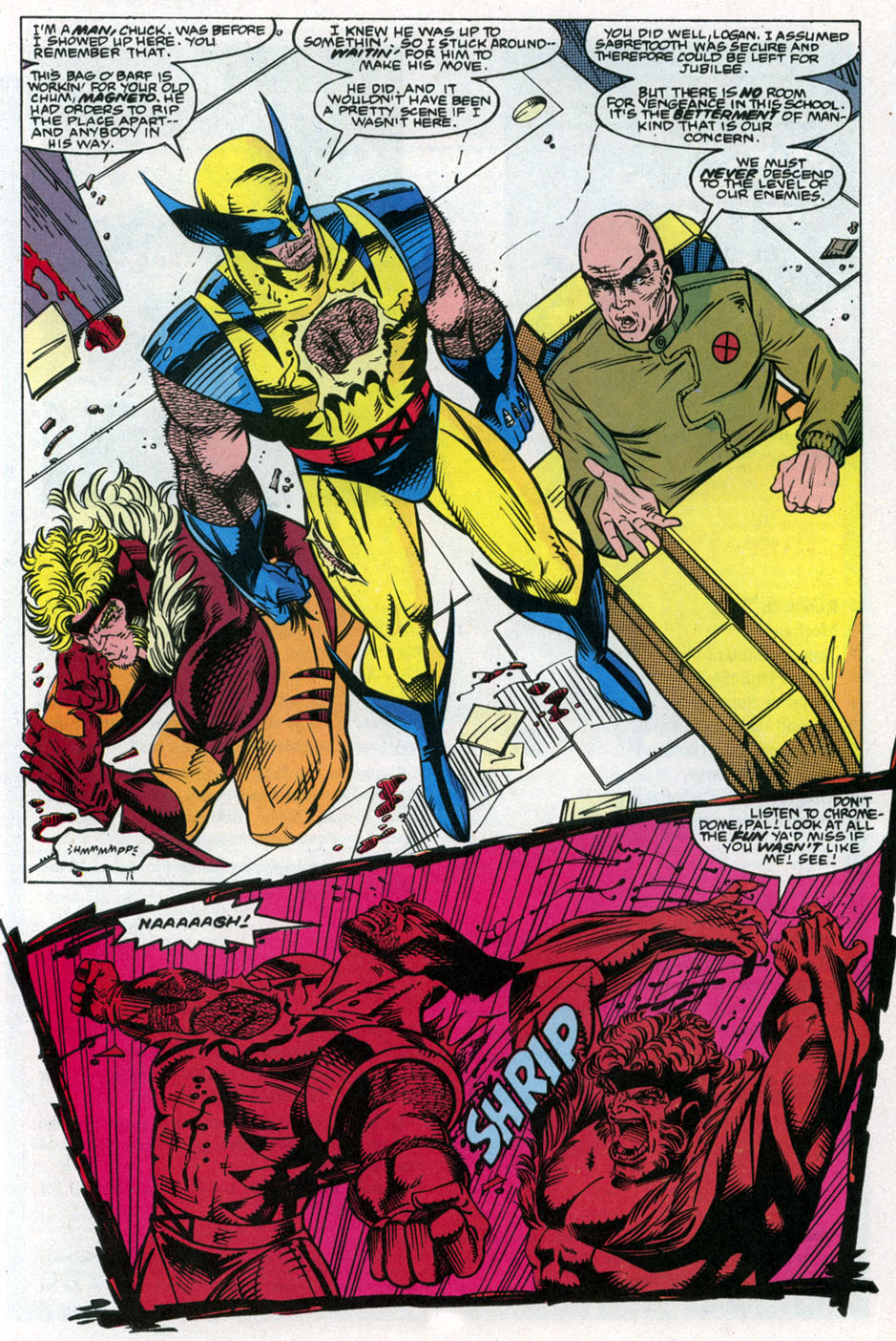 Read online X-Men Adventures (1992) comic -  Issue #4 - 21