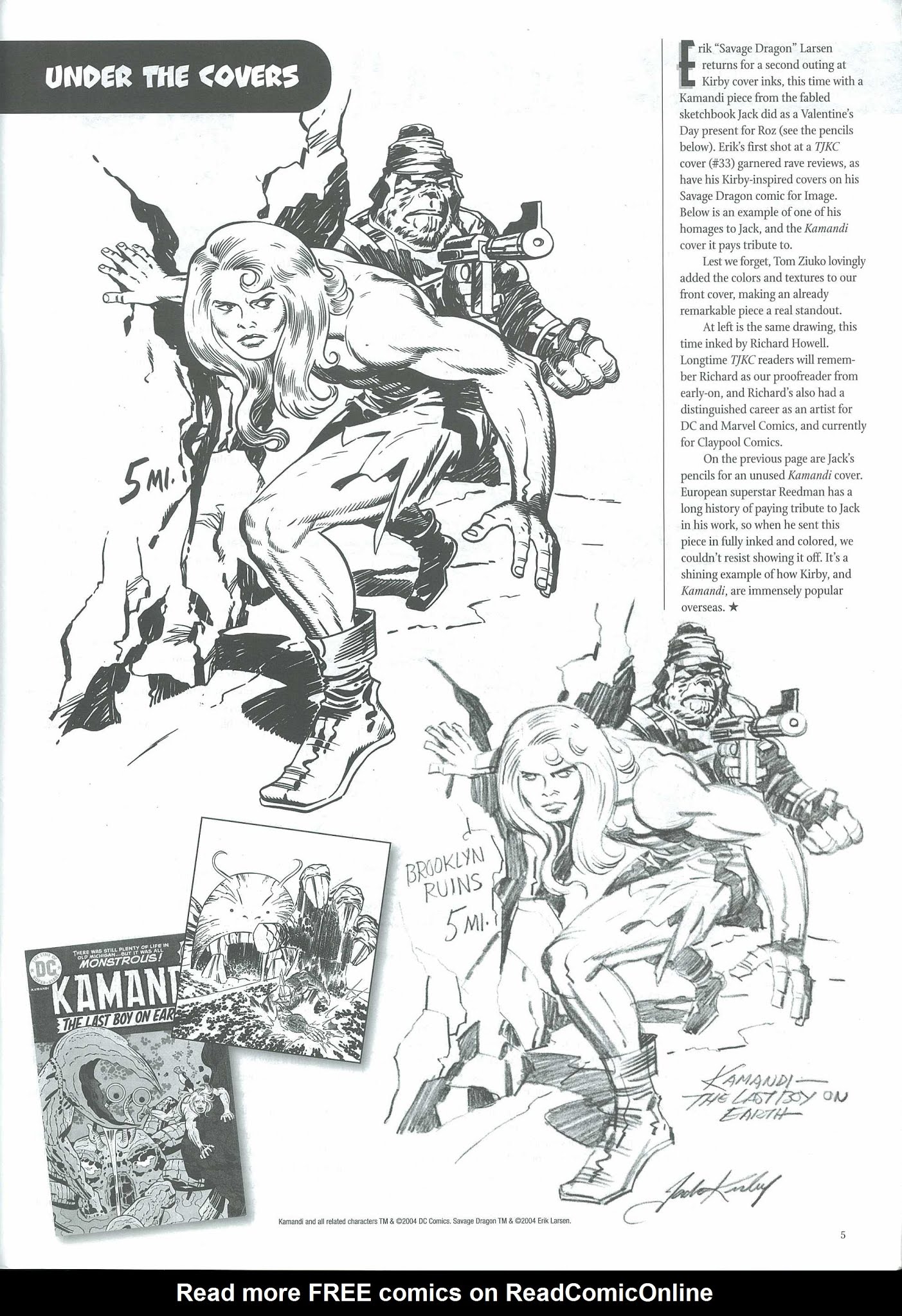 Read online The Jack Kirby Collector comic -  Issue #40 - 7