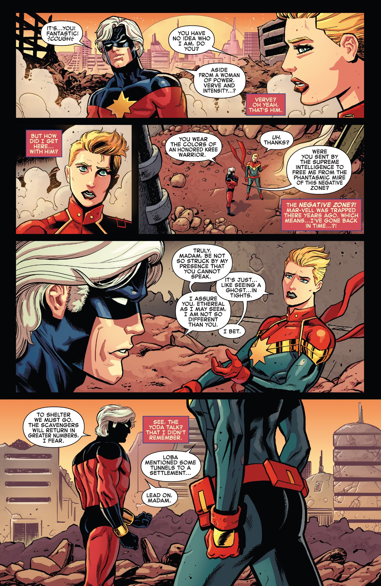 Read online Generations: Captain Marvel & Captain Mar-Vell comic -  Issue # Full - 10