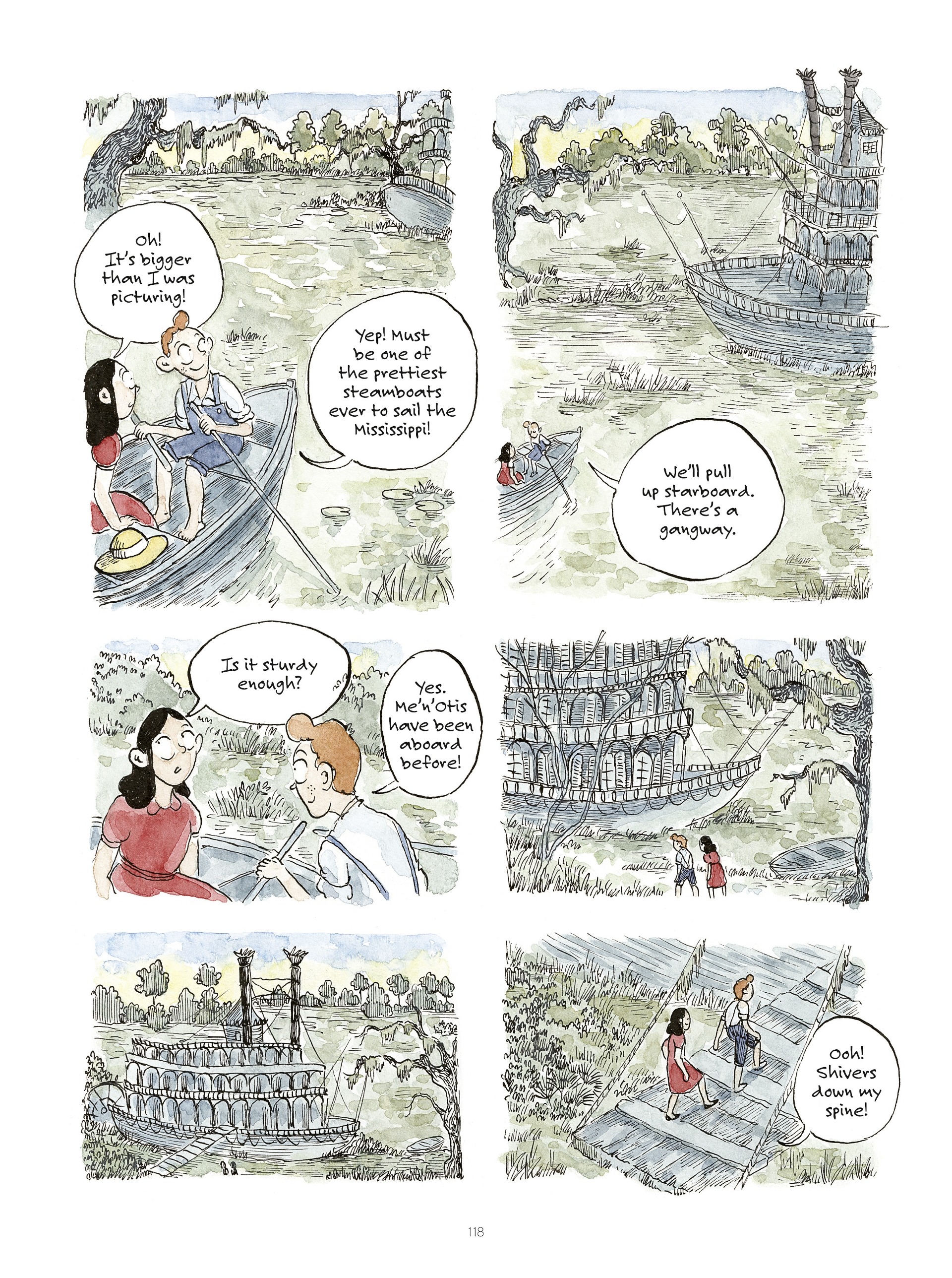 Read online Swamp: A Summer in the Bayou comic -  Issue # TPB (Part 2) - 19