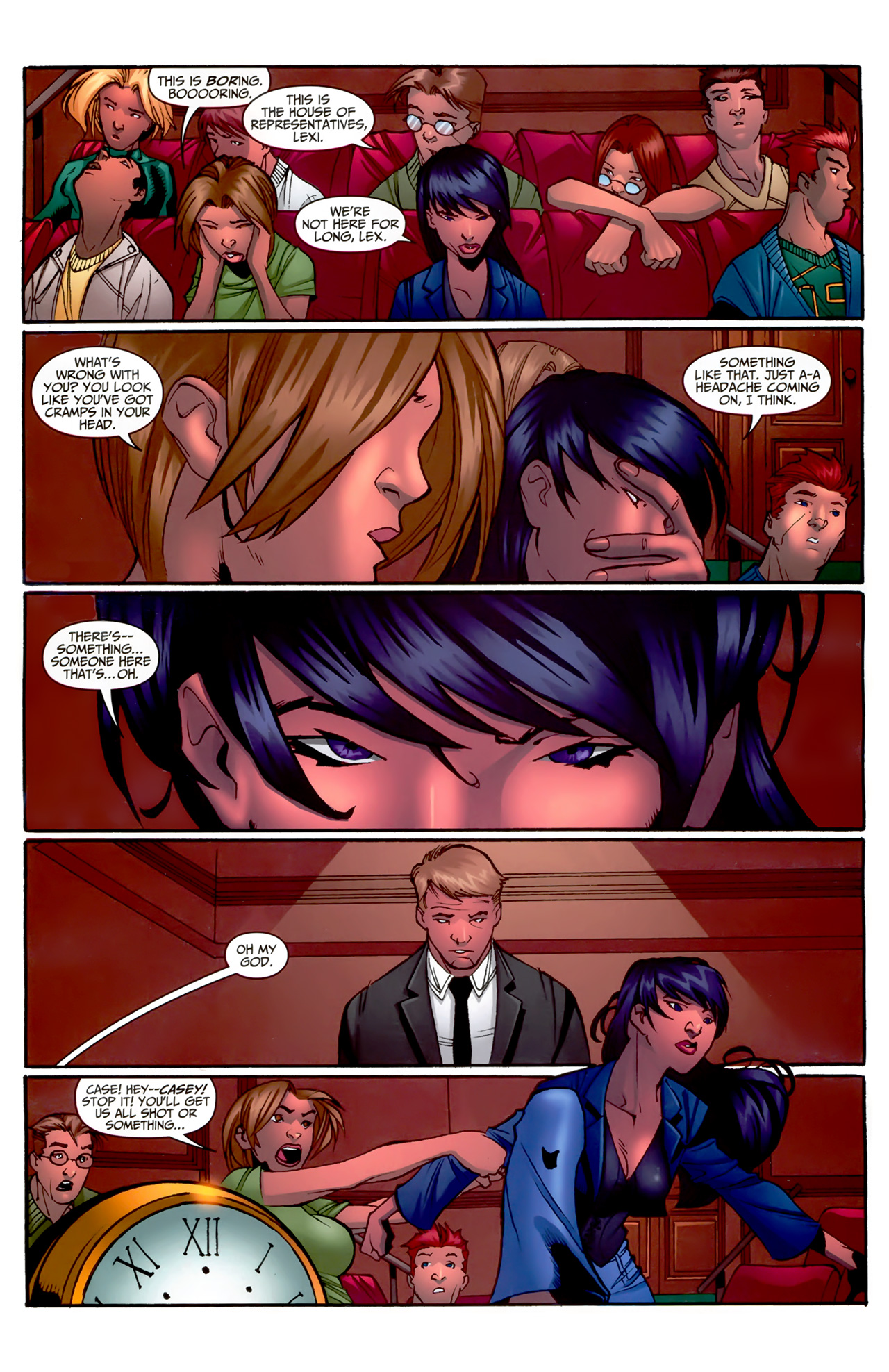 Read online Casey Blue: Beyond Tomorrow comic -  Issue #6 - 2