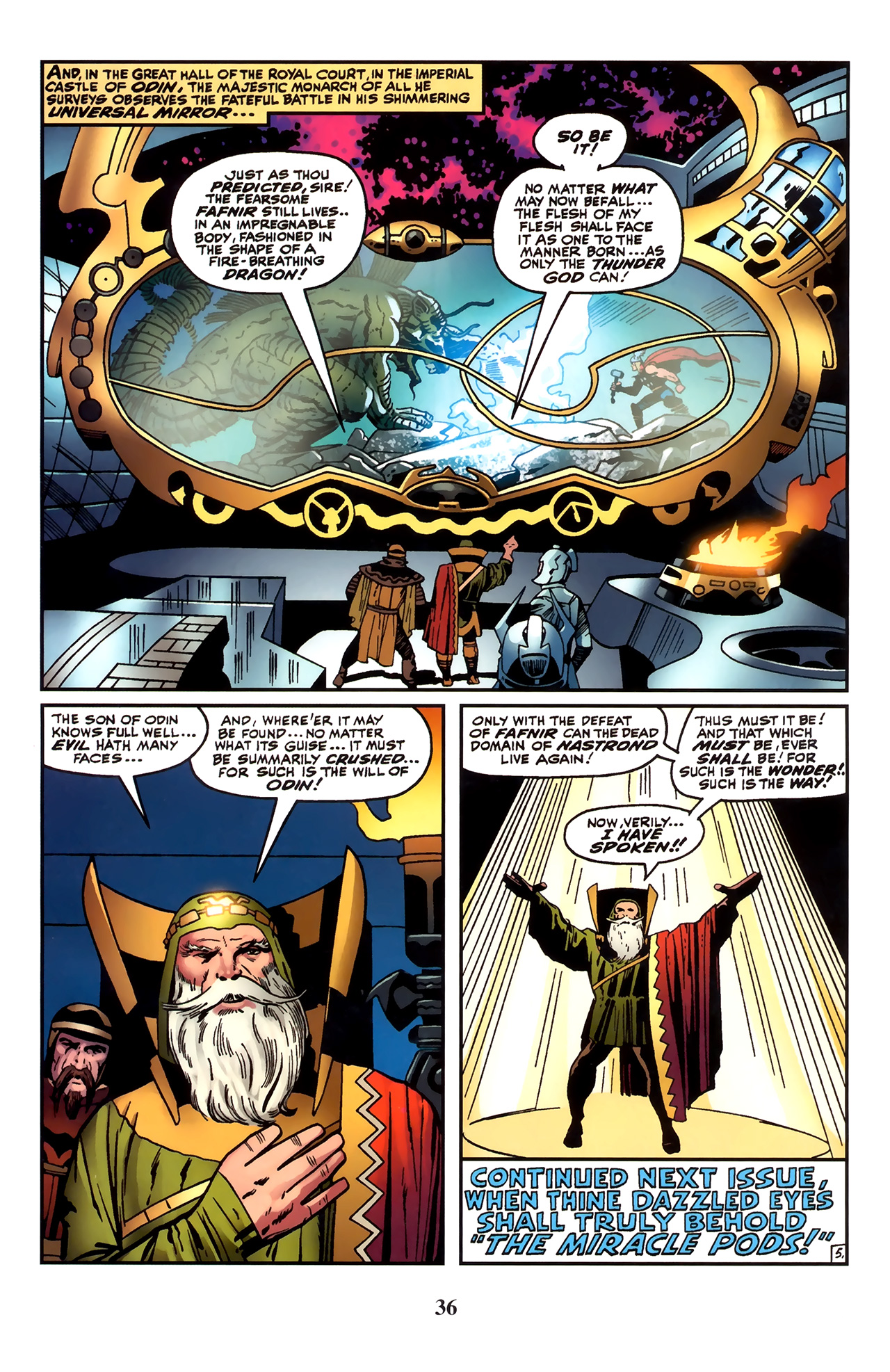 Read online Thor: Tales of Asgard by Stan Lee & Jack Kirby comic -  Issue #5 - 38