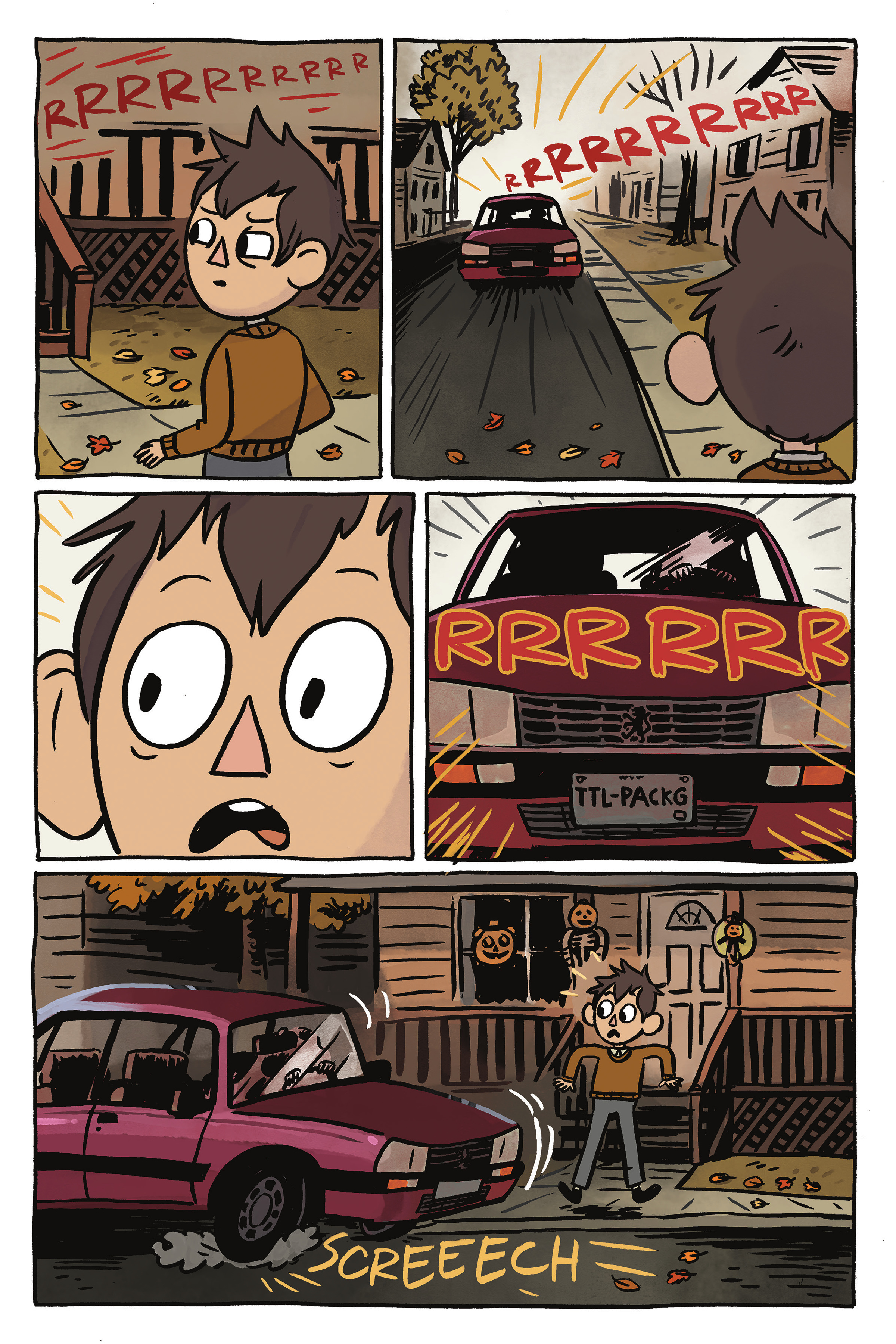 Read online Over the Garden Wall: Distillatoria comic -  Issue # TPB - 89