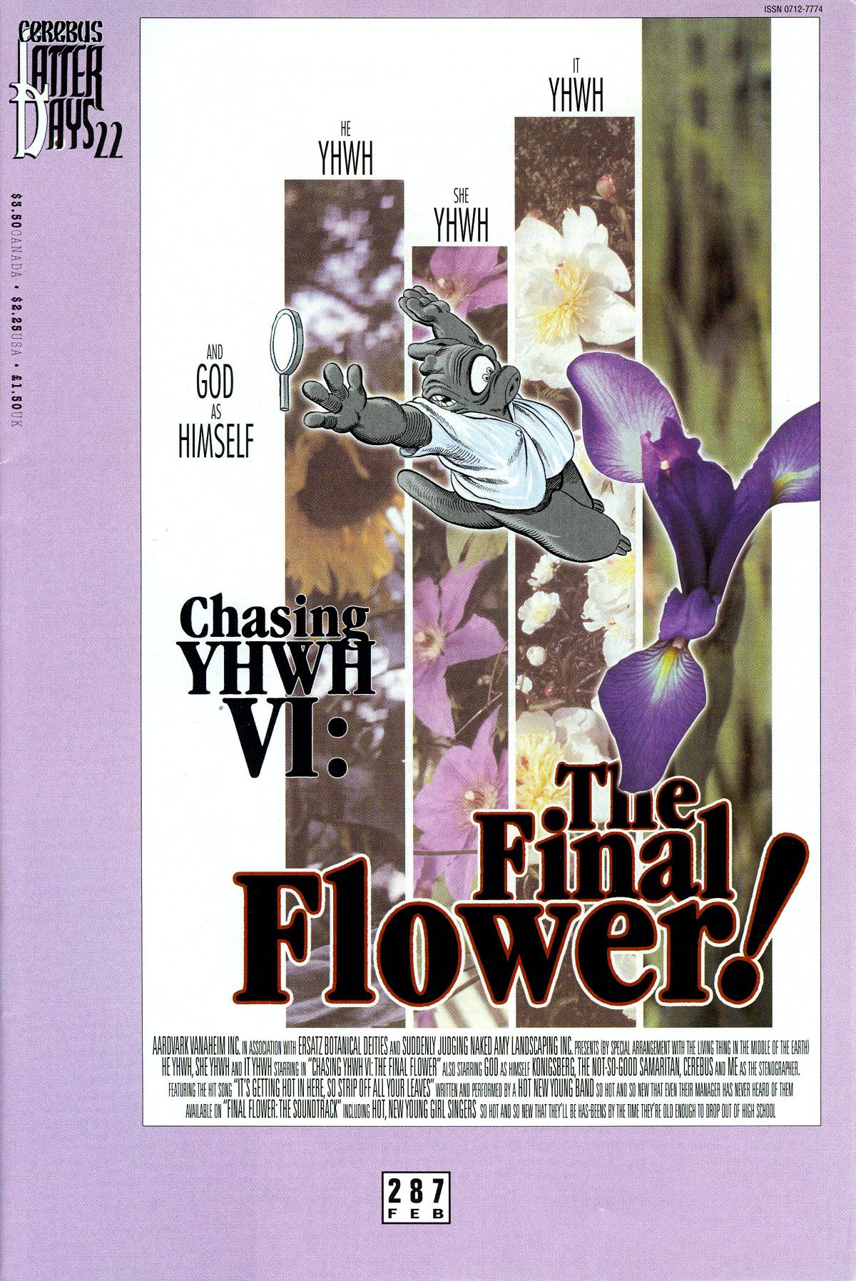 Read online Cerebus comic -  Issue #287 - 1