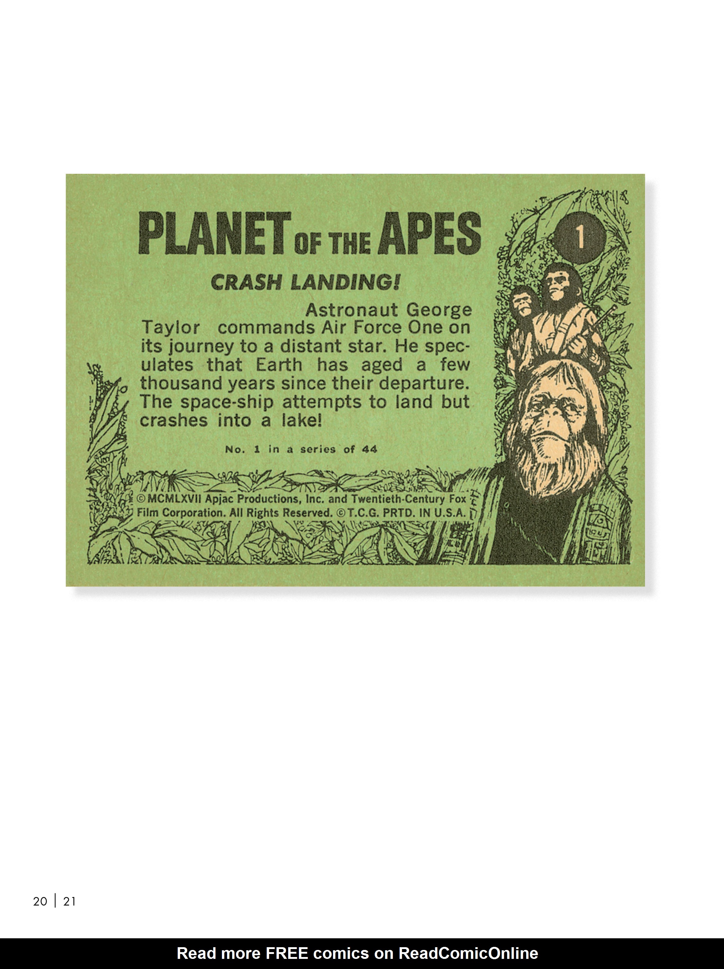 Read online Planet of the Apes: The Original Topps Trading Card Series comic -  Issue # TPB (Part 1) - 25