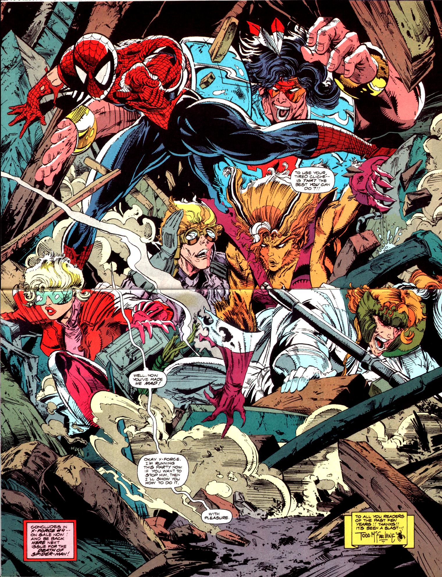 Read online Spider-Man (1990) comic -  Issue #16 - The Sabotage Part 1 - 21
