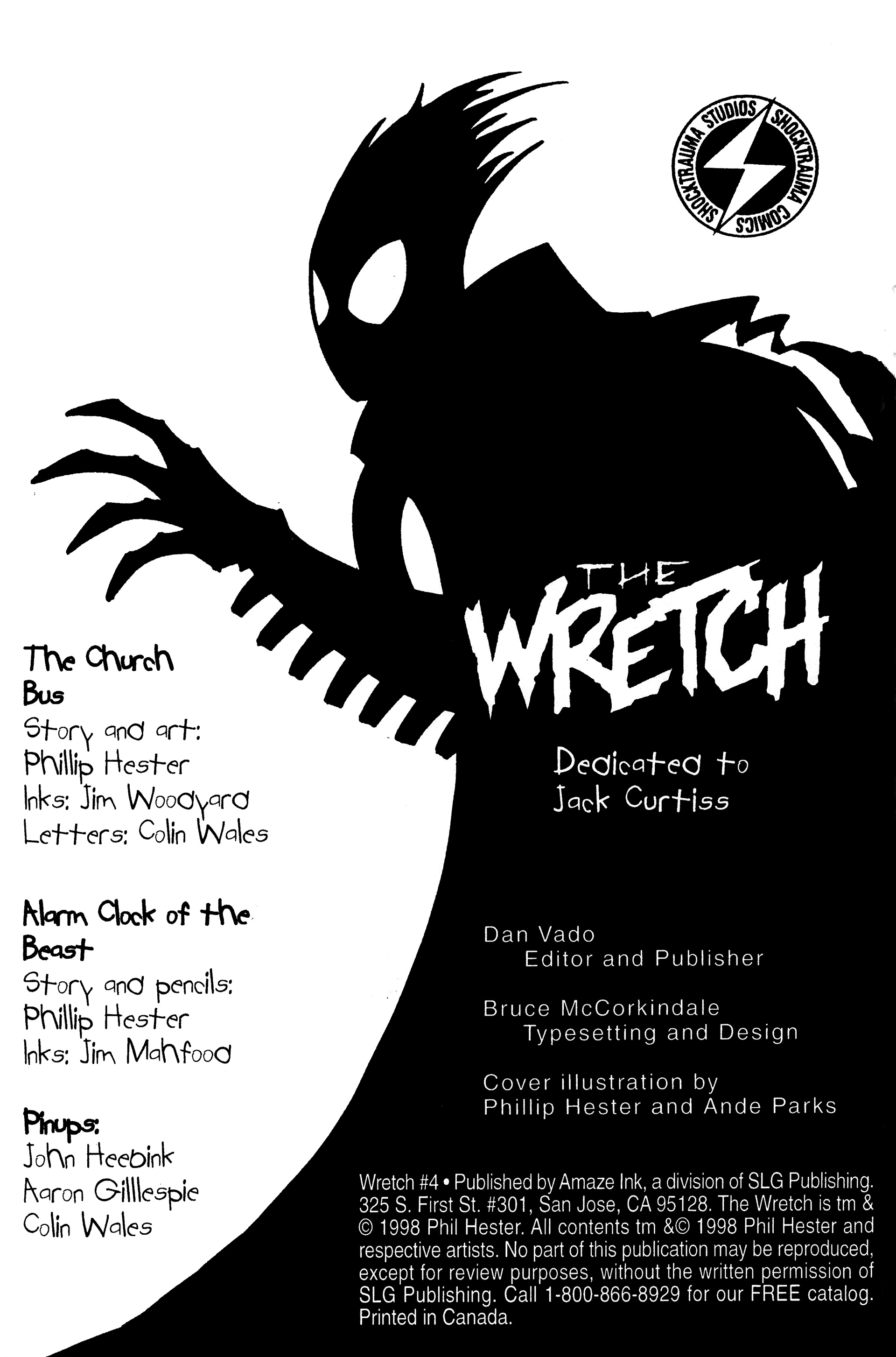 Read online Wretch (1997) comic -  Issue #4 - 2