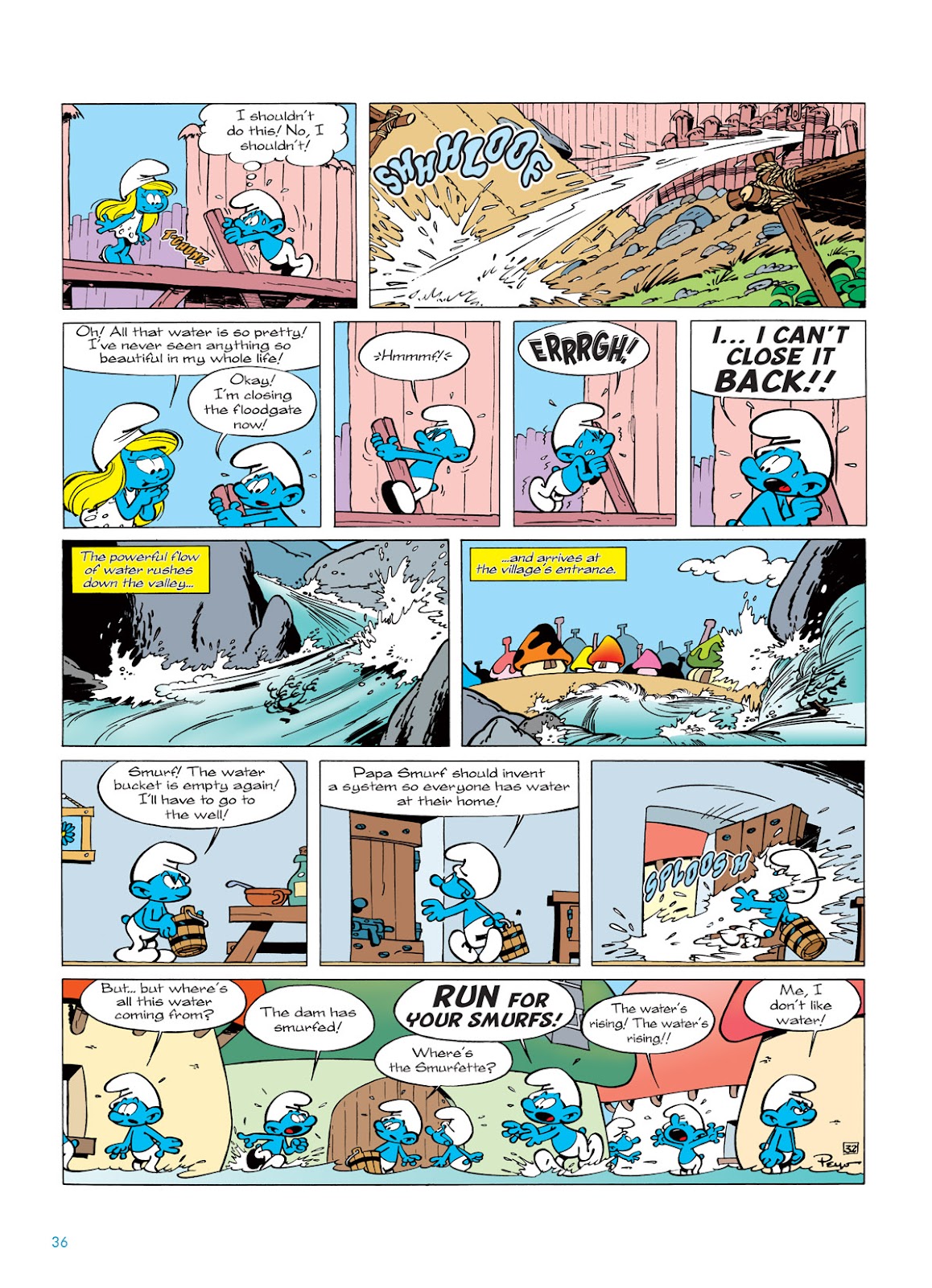 Read online The Smurfs comic -  Issue #4 - 36