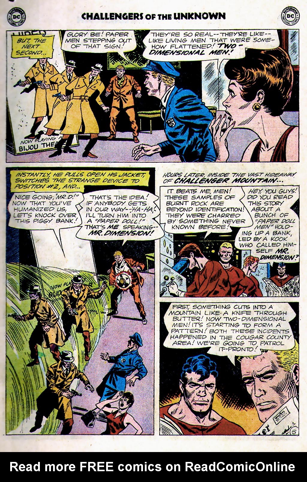 Read online Challengers of the Unknown (1958) comic -  Issue #37 - 7