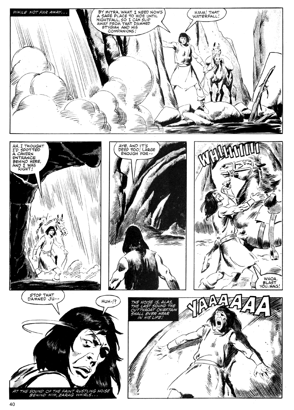 Read online The Savage Sword Of Conan comic -  Issue #73 - 40