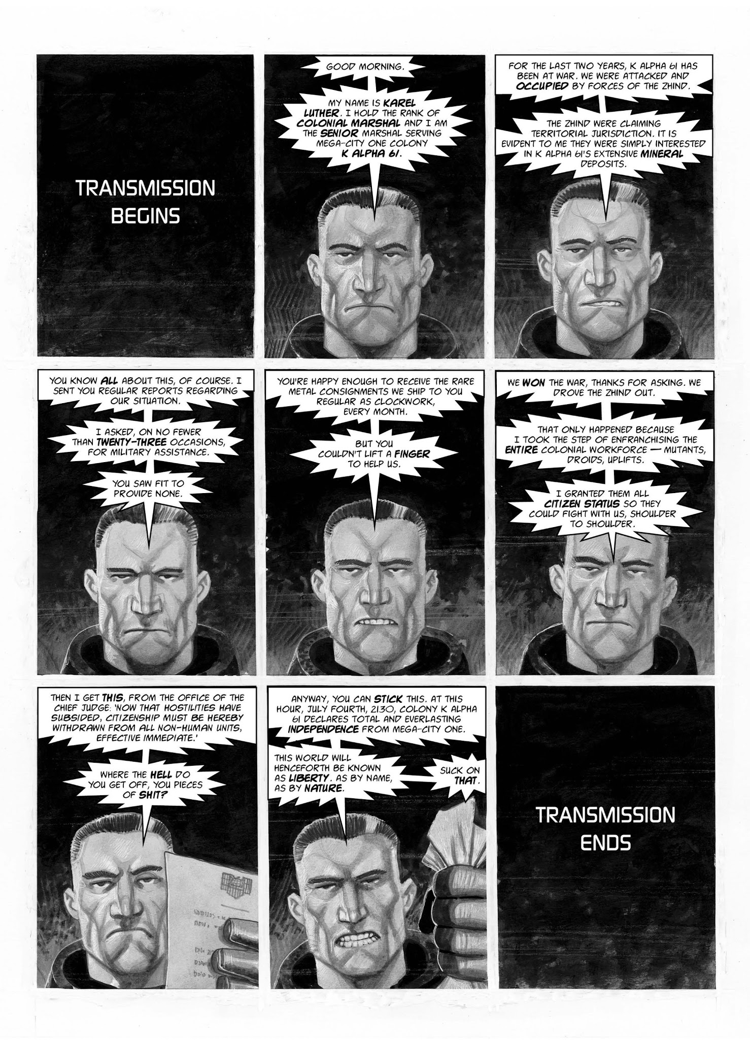 Read online Insurrection comic -  Issue # TPB 1 - 6