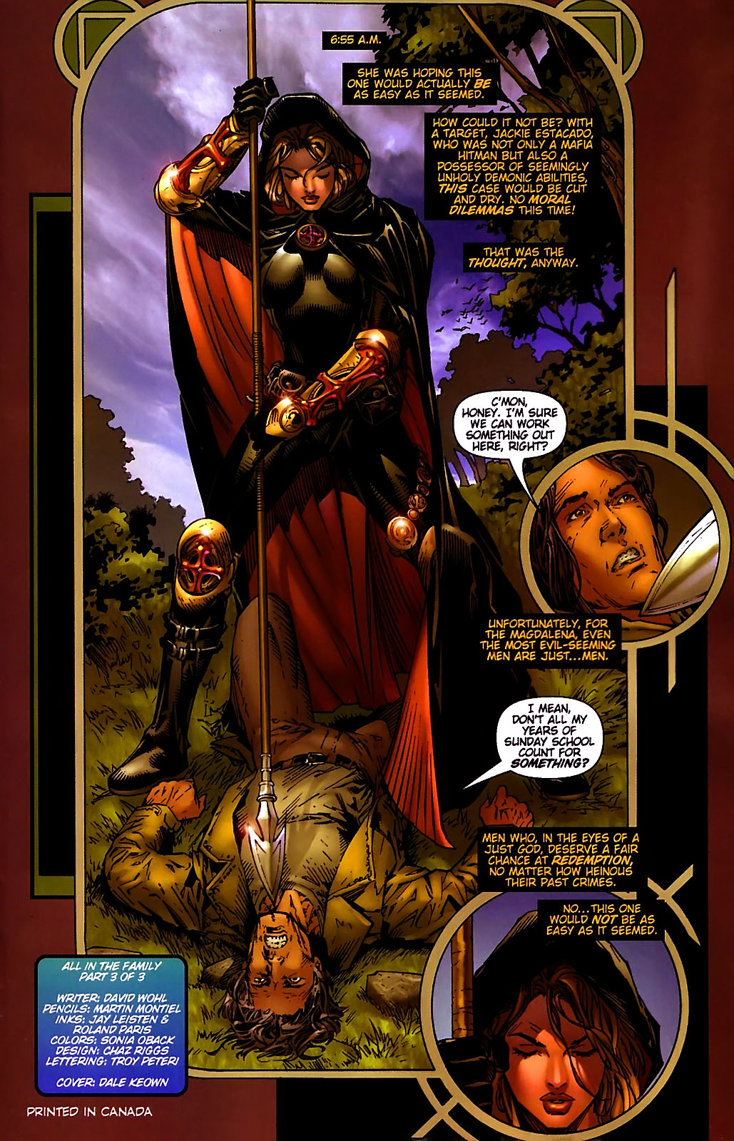 Read online The Darkness (2002) comic -  Issue #24 - 2