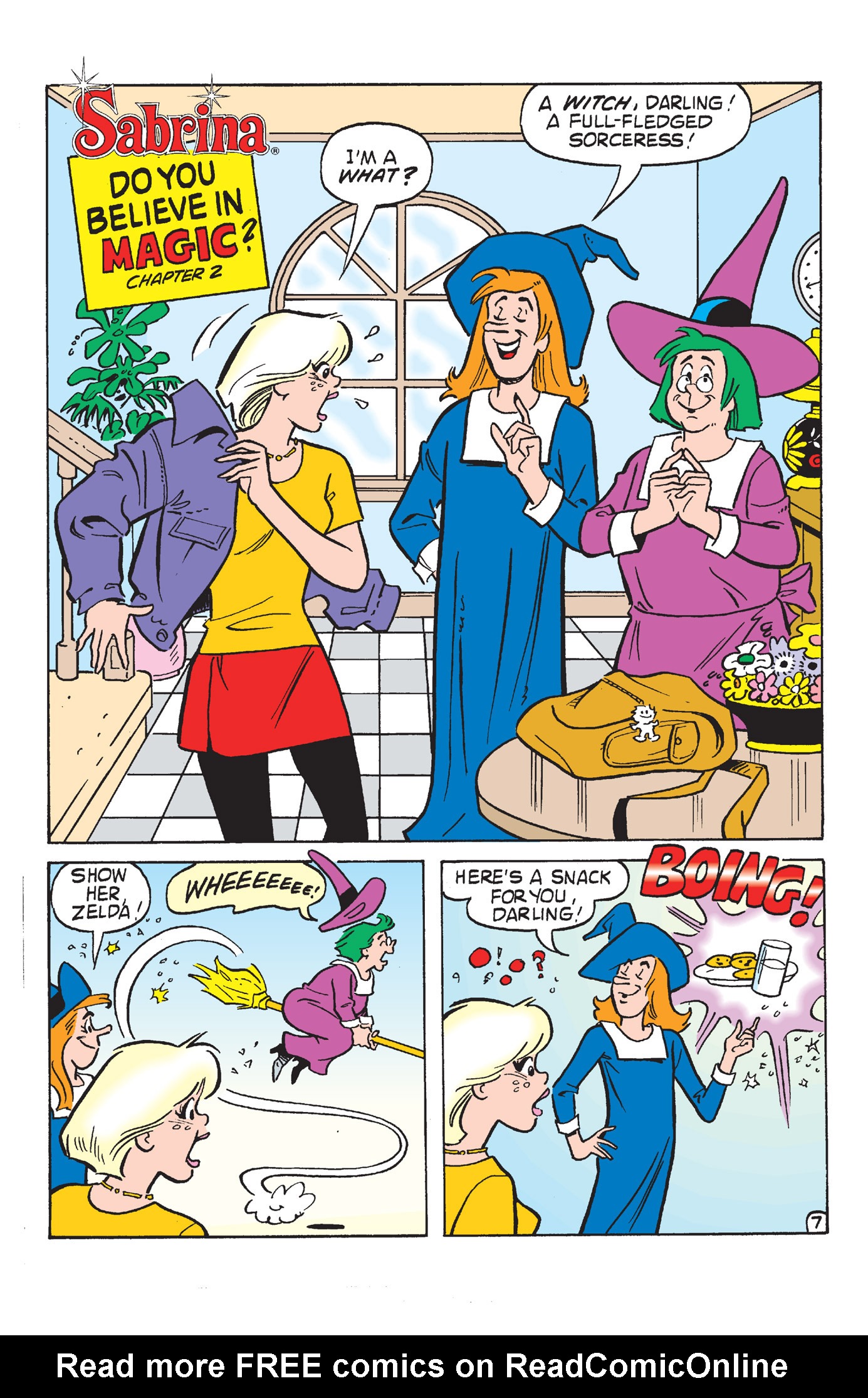 Read online Sabrina the Teenage Witch (1997) comic -  Issue #0 - 8