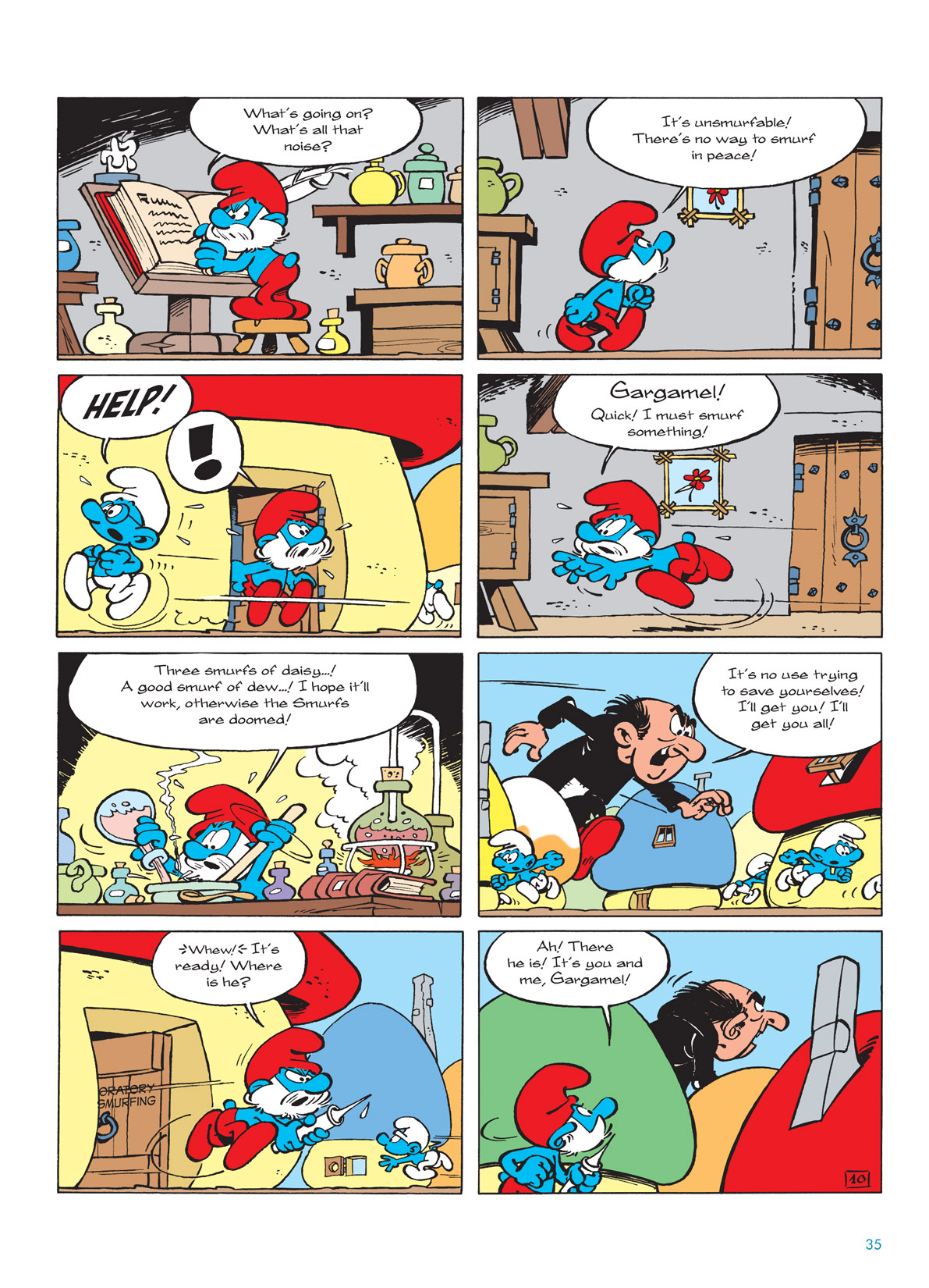 Read online The Smurfs comic -  Issue #9 - 35