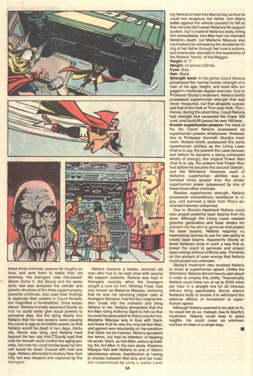 Read online The Official Handbook of the Marvel Universe Deluxe Edition comic -  Issue #16 - 56