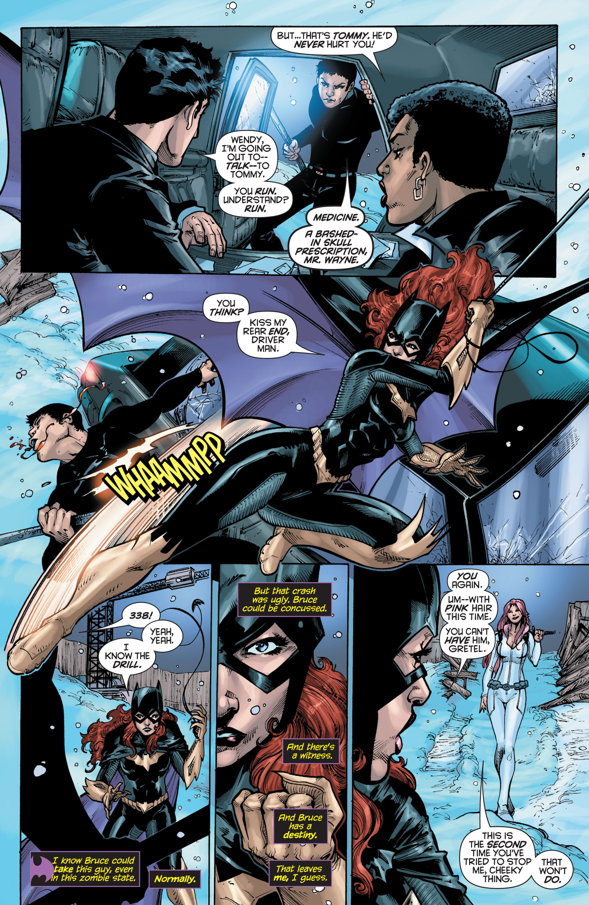 Read online Batgirl (2011) comic -  Issue # _TPB The Darkest Reflection - 109