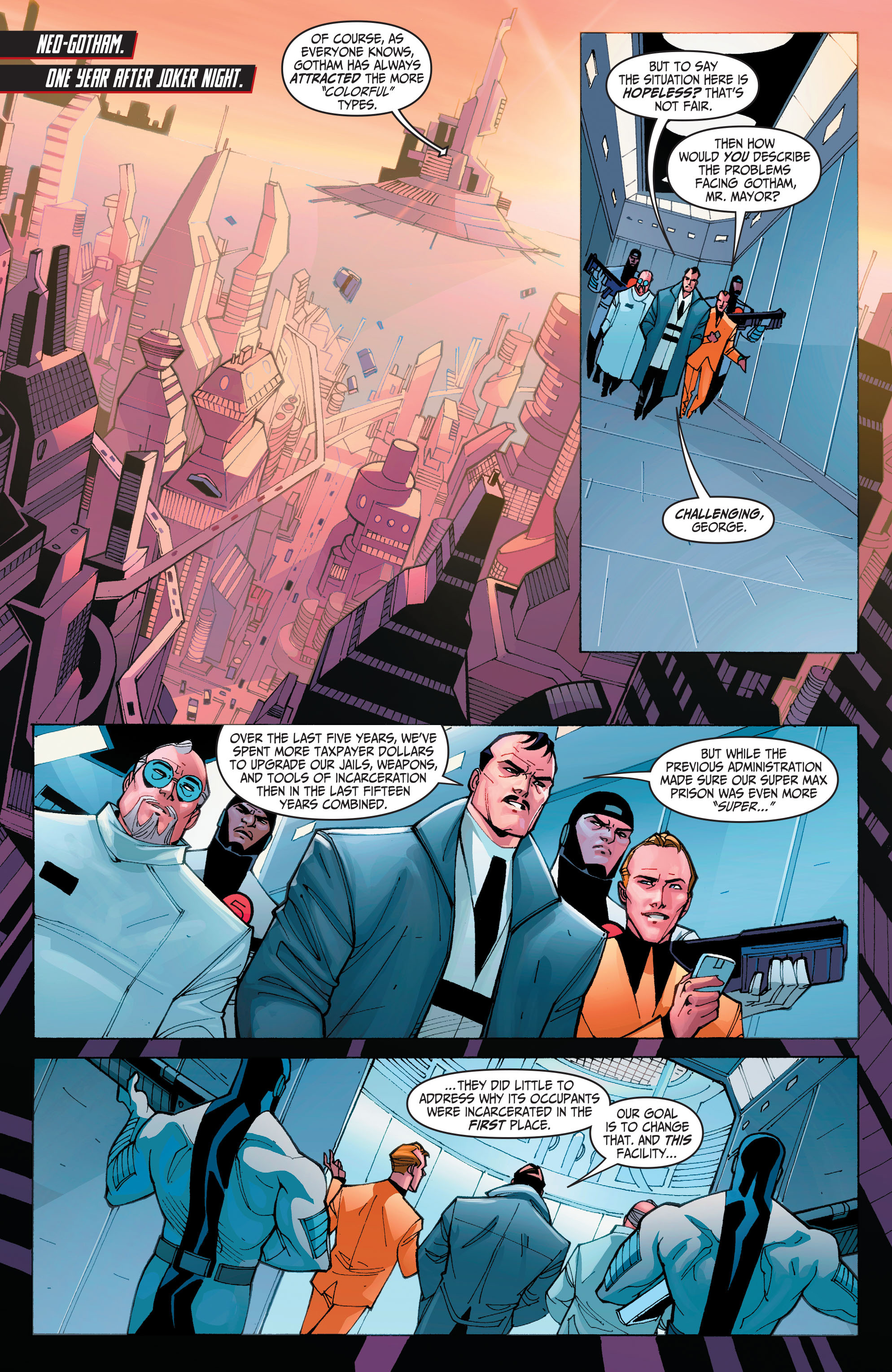 Read online Batman Beyond 2.0 comic -  Issue # _TPB 1 (Part 1) - 7