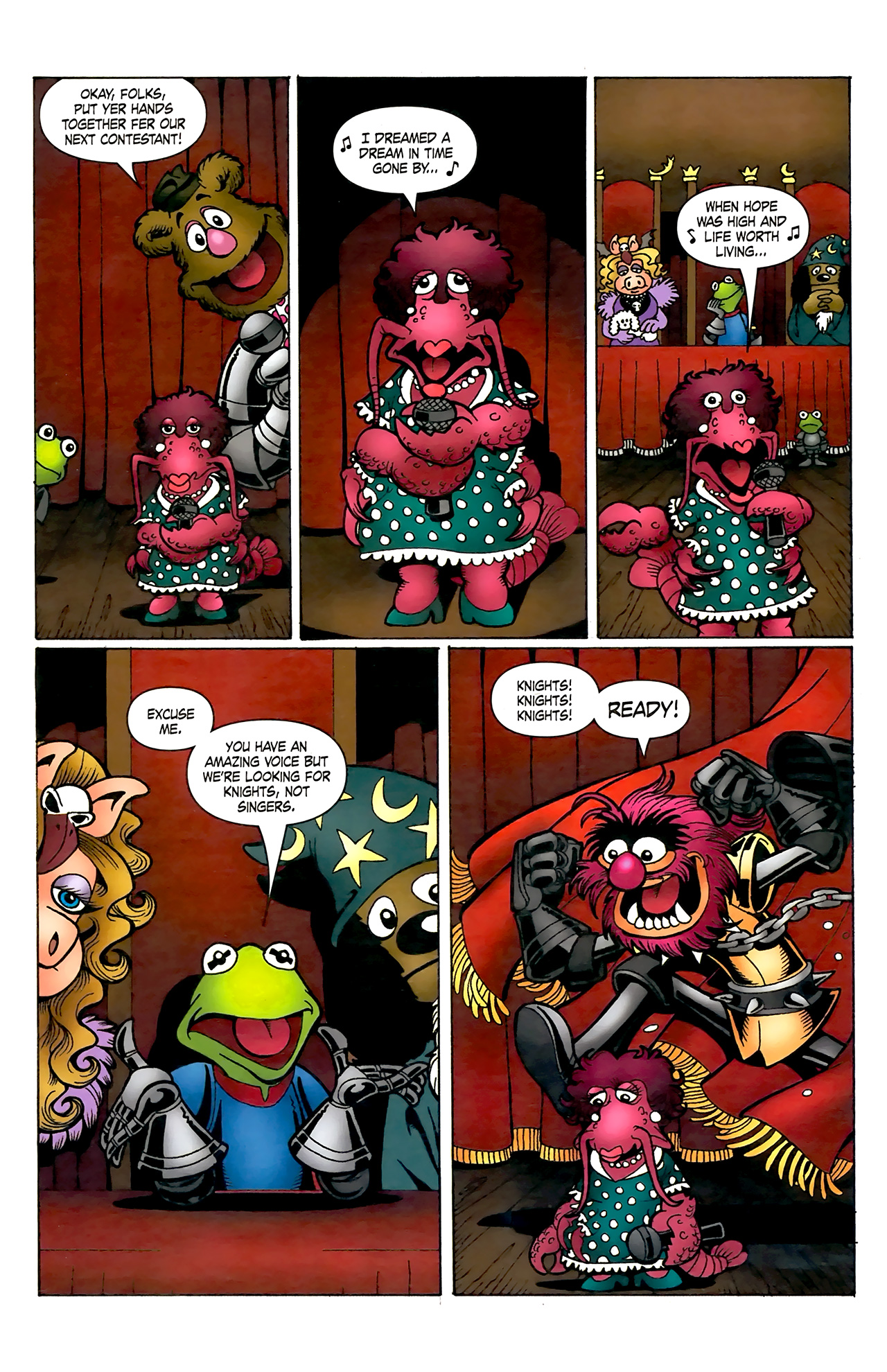 Read online Muppet King Arthur comic -  Issue #2 - 18