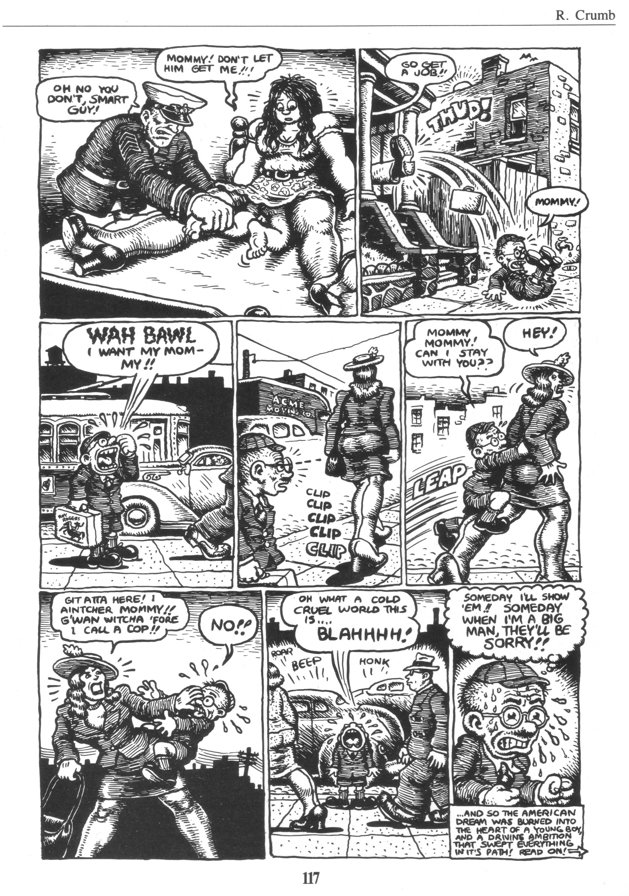Read online The Complete Crumb Comics comic -  Issue # TPB 8 - 125
