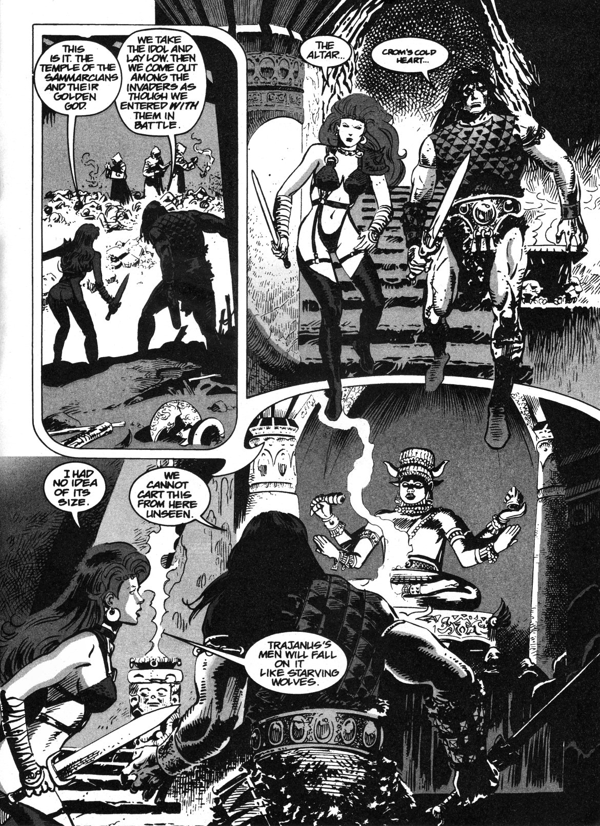 Read online Conan the Savage comic -  Issue #9 - 43