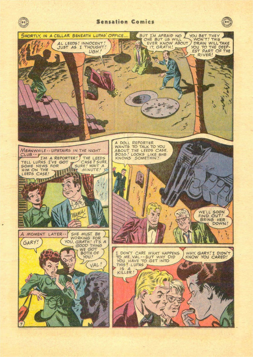 Read online Sensation (Mystery) Comics comic -  Issue #84 - 25
