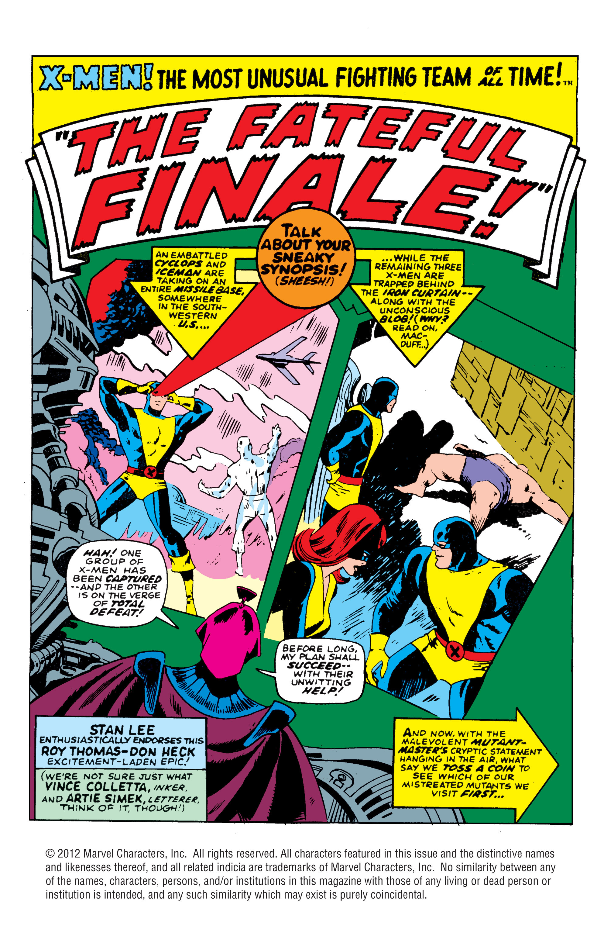 Read online Uncanny X-Men (1963) comic -  Issue #39 - 2
