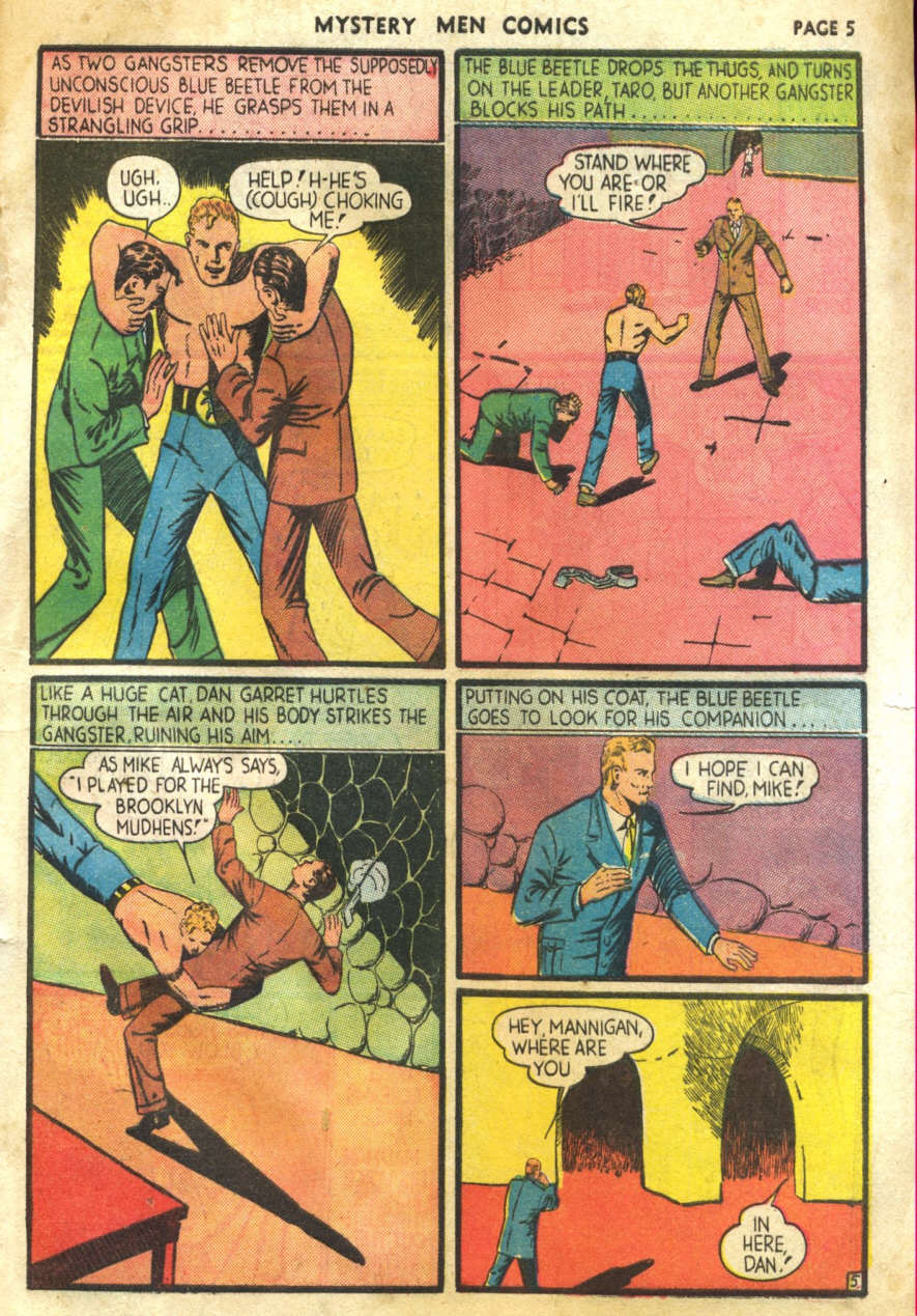 Read online Mystery Men Comics comic -  Issue #11 - 7