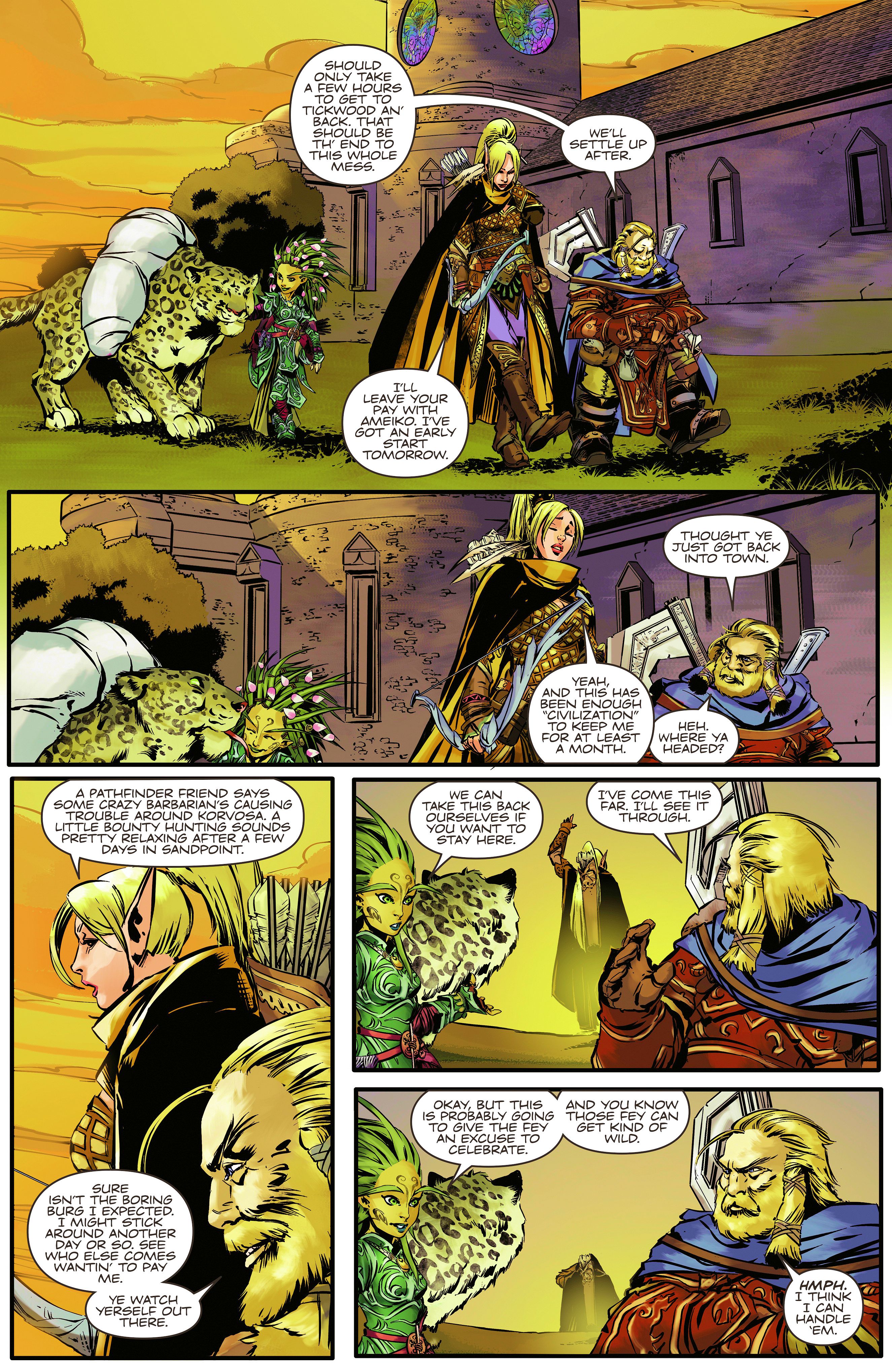 Read online Pathfinder: Origins comic -  Issue #5 - 26