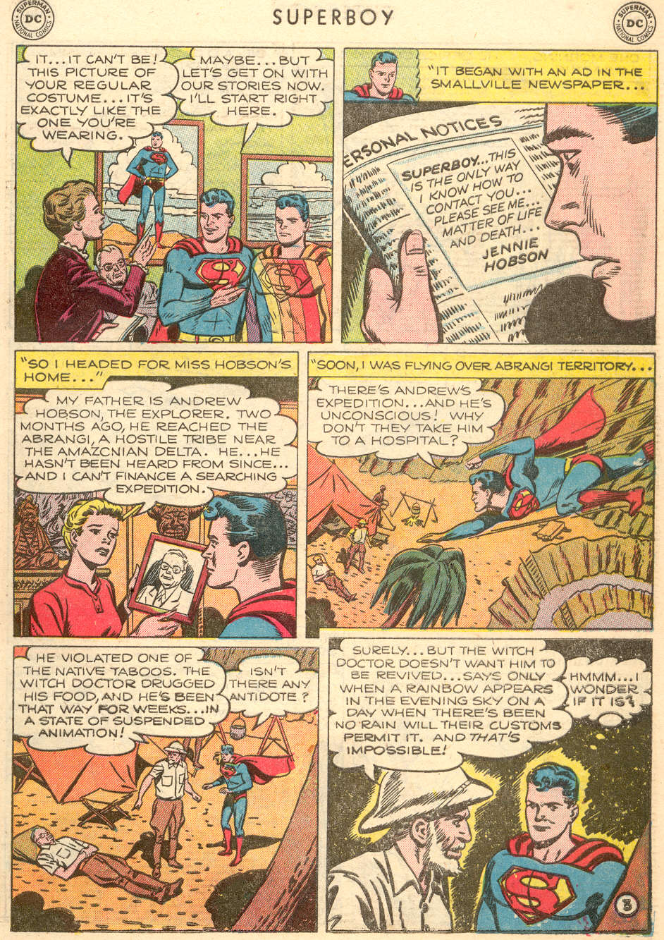 Read online Superboy (1949) comic -  Issue #16 - 4
