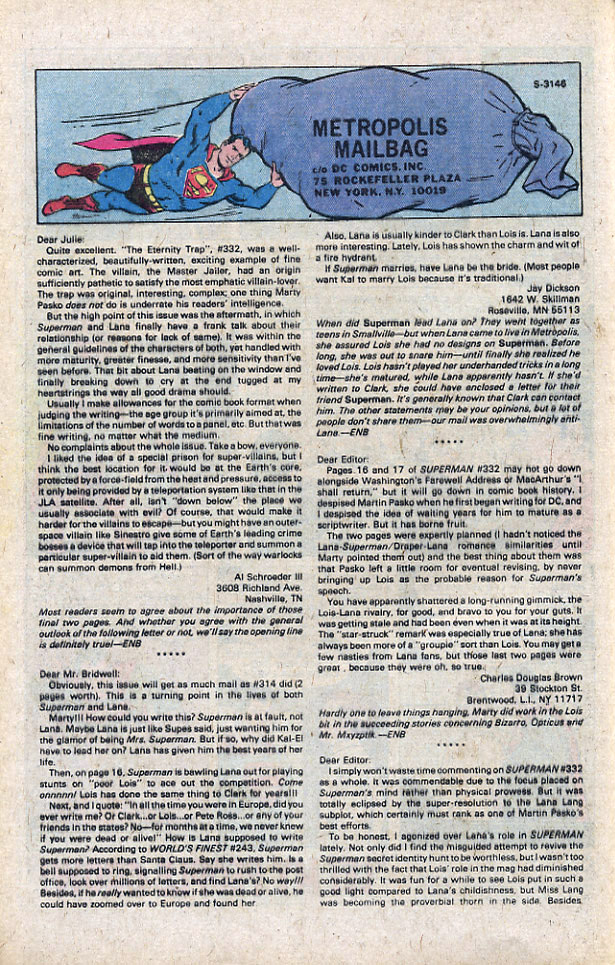 Read online Superman (1939) comic -  Issue #337 - 32
