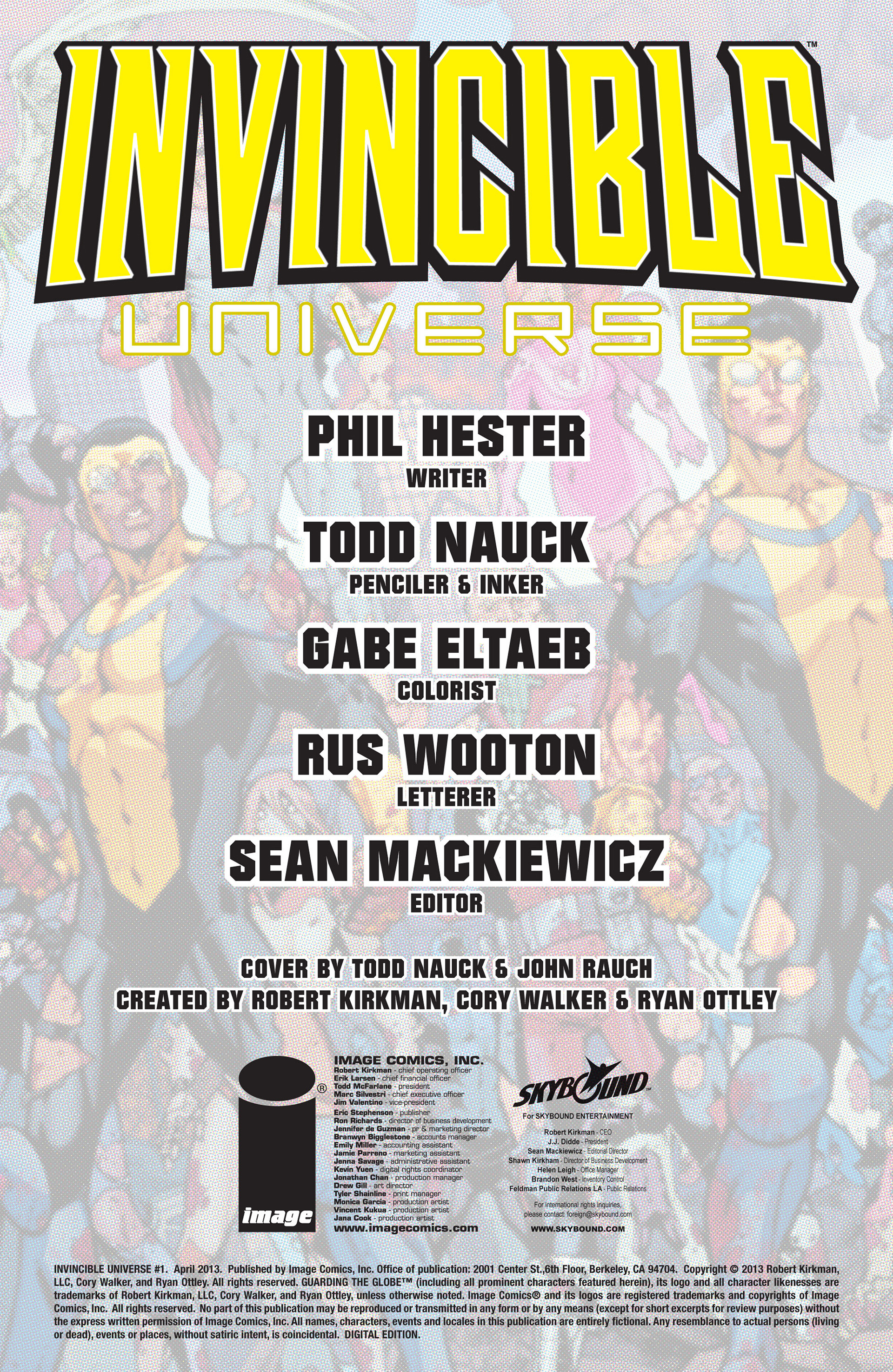 Read online Invincible Universe comic -  Issue #1 - 2