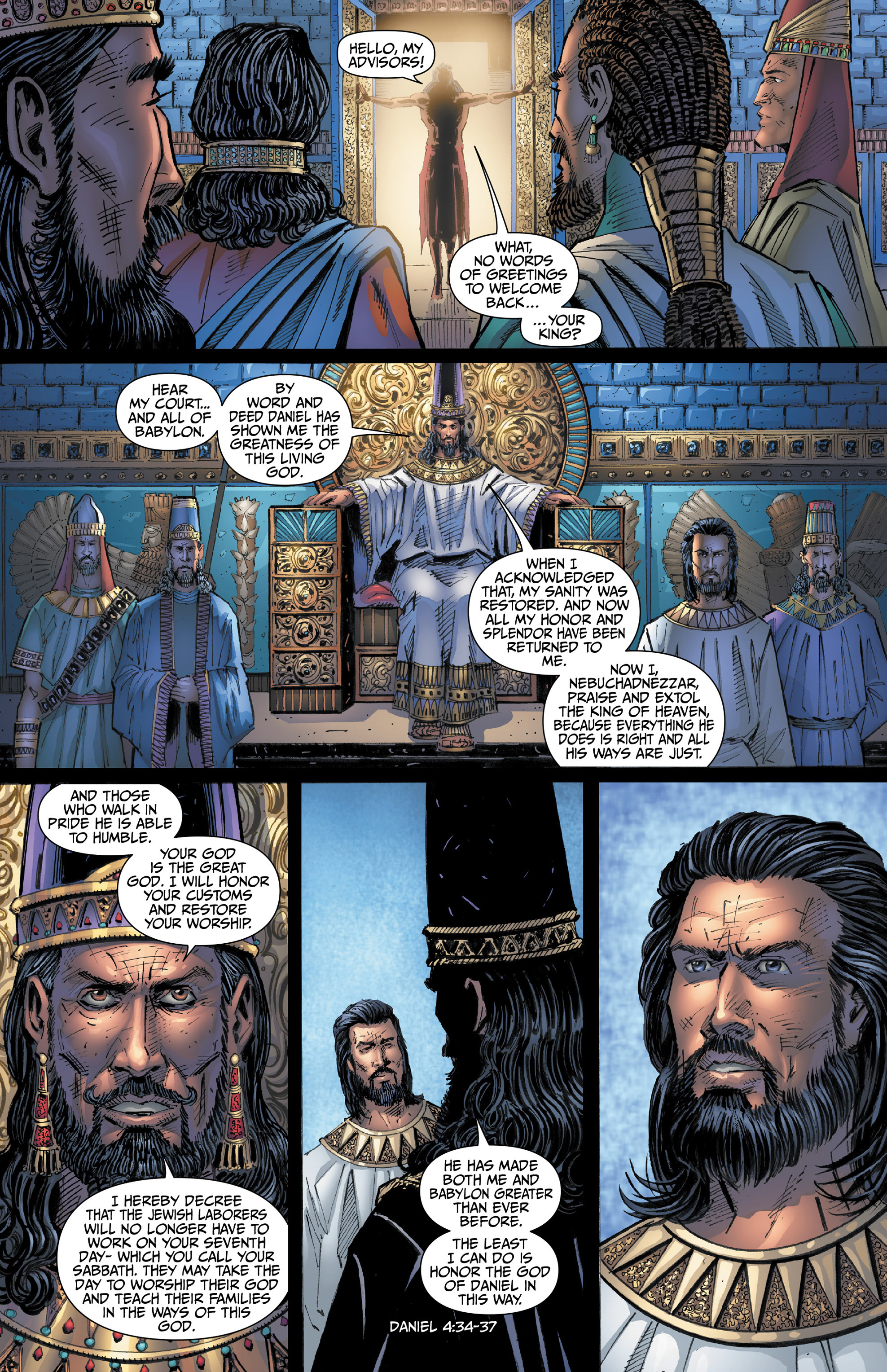 Read online The Kingstone Bible comic -  Issue #7 - 88