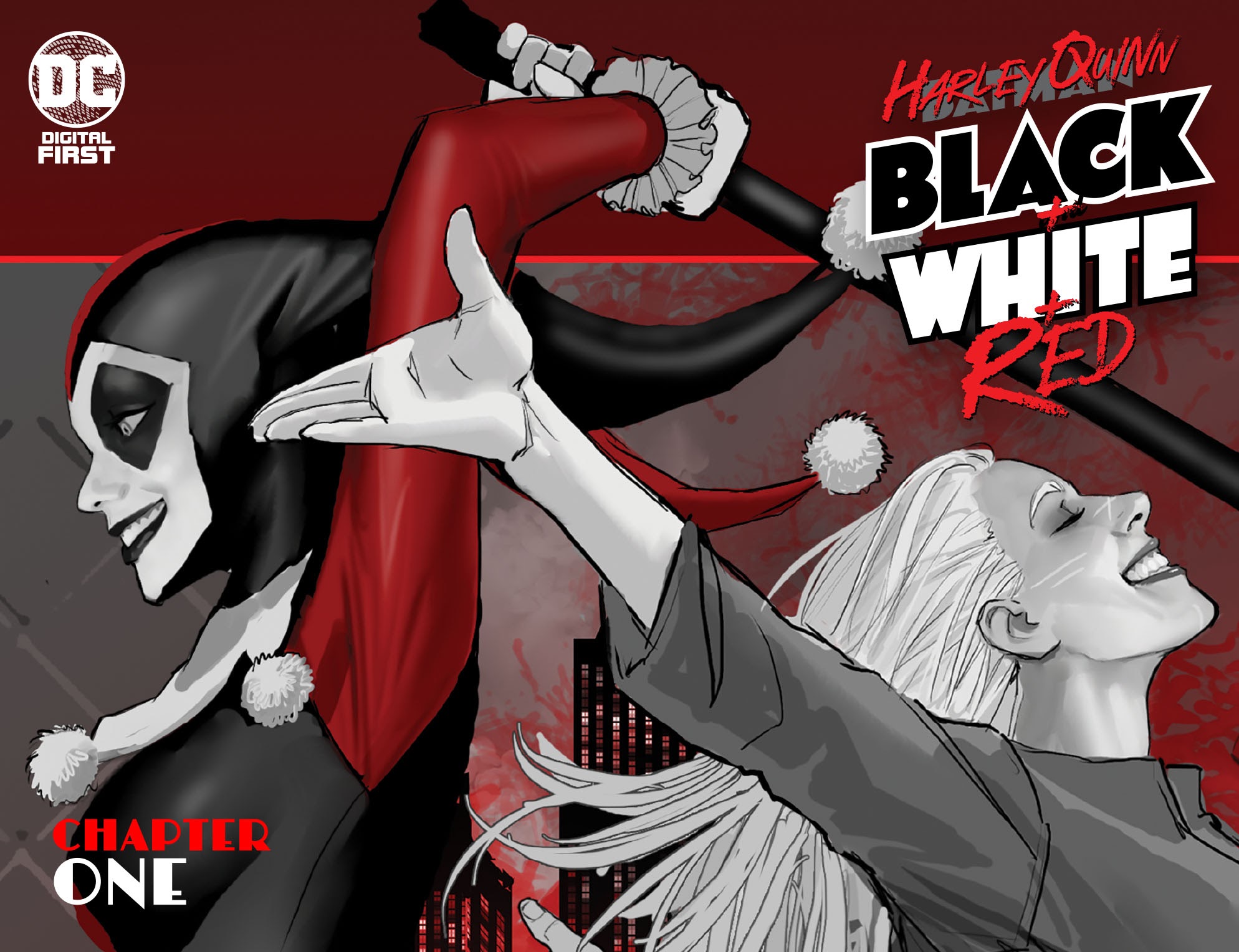 Read online Harley Quinn Black   White   Red comic -  Issue #1 - 1