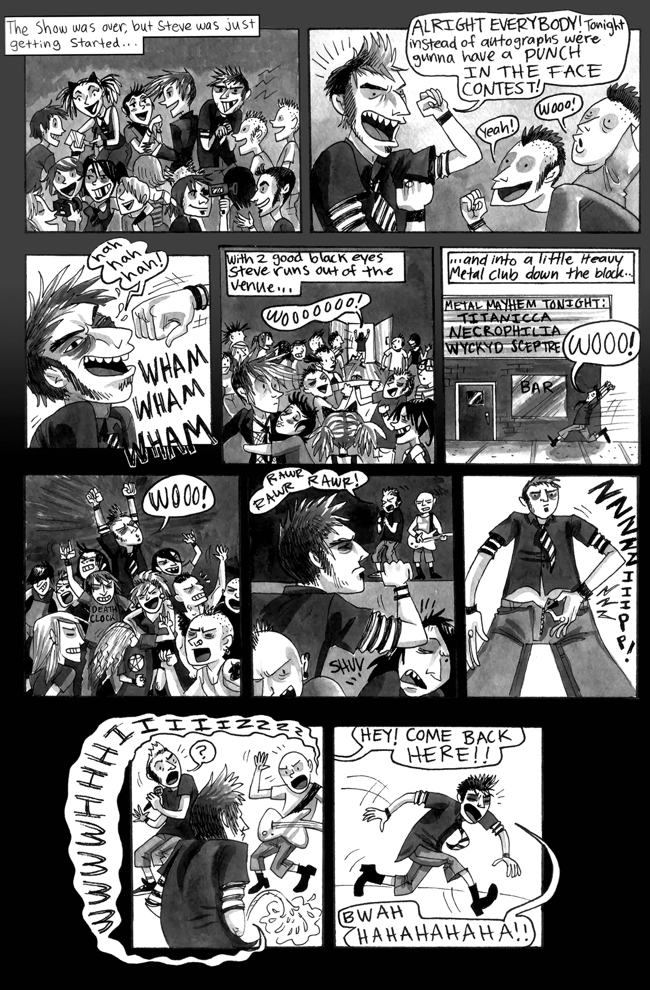 Read online Adventures into Mindless Self Indulgence comic -  Issue # Full - 13