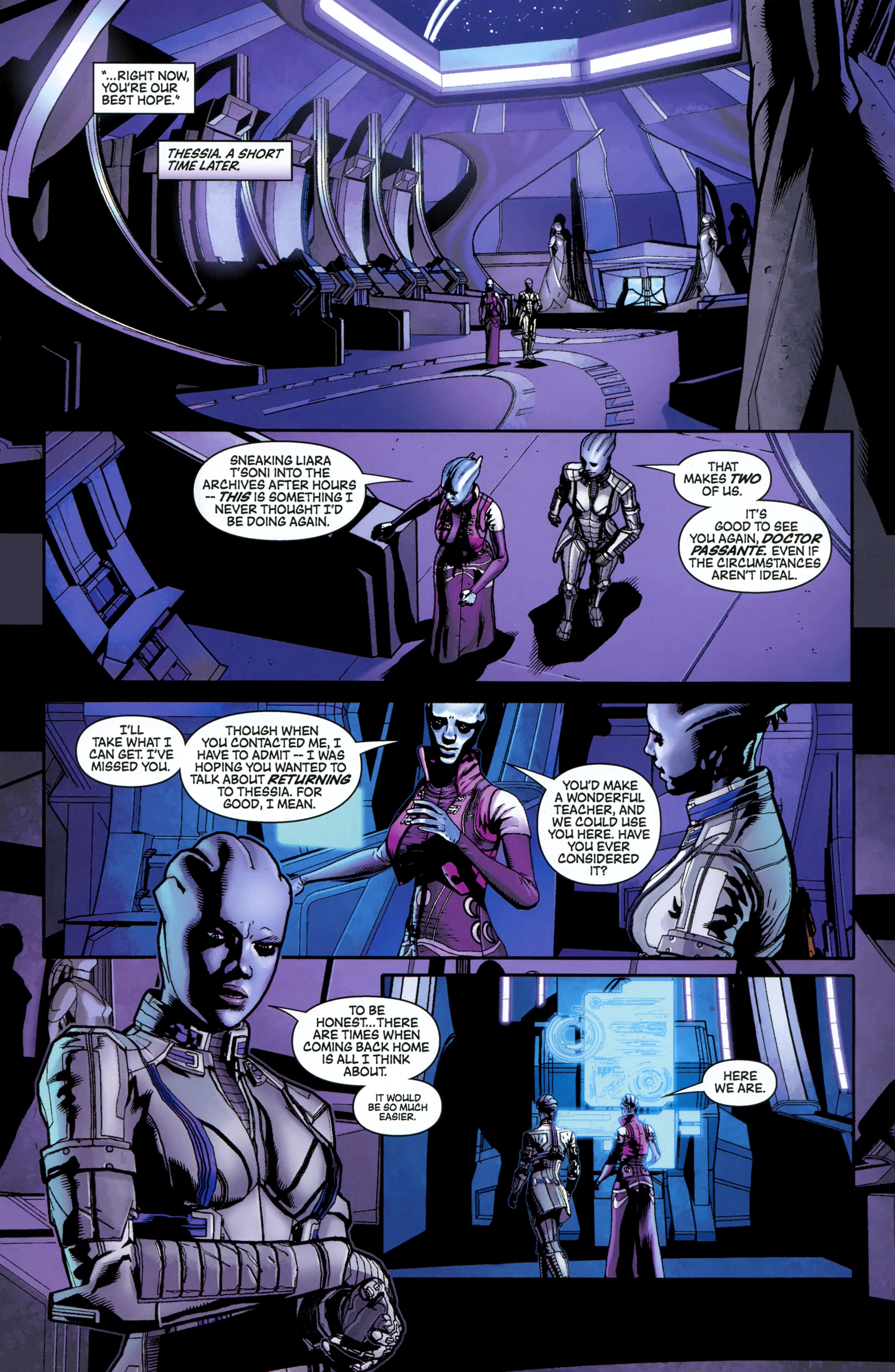 Read online Mass Effect: Homeworlds comic -  Issue #4 - 6