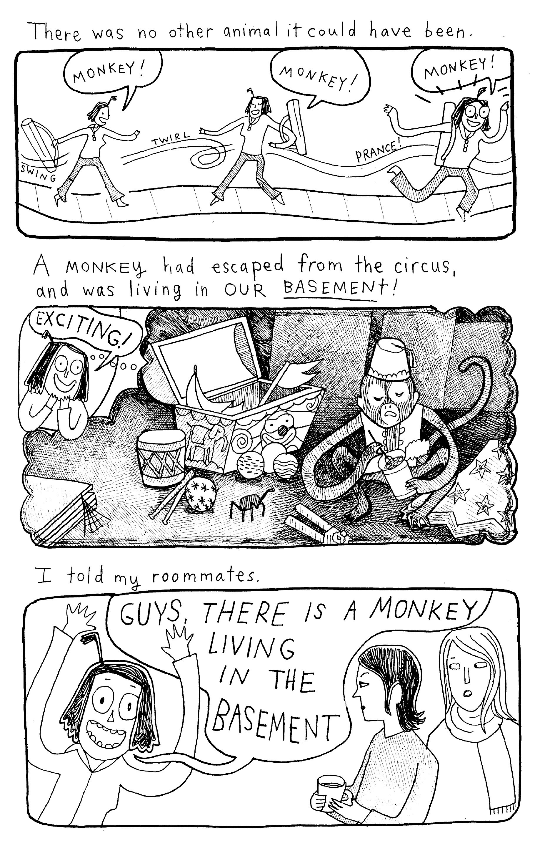 Read online The Monkey in the Basement and Other Delusions comic -  Issue # Full - 7