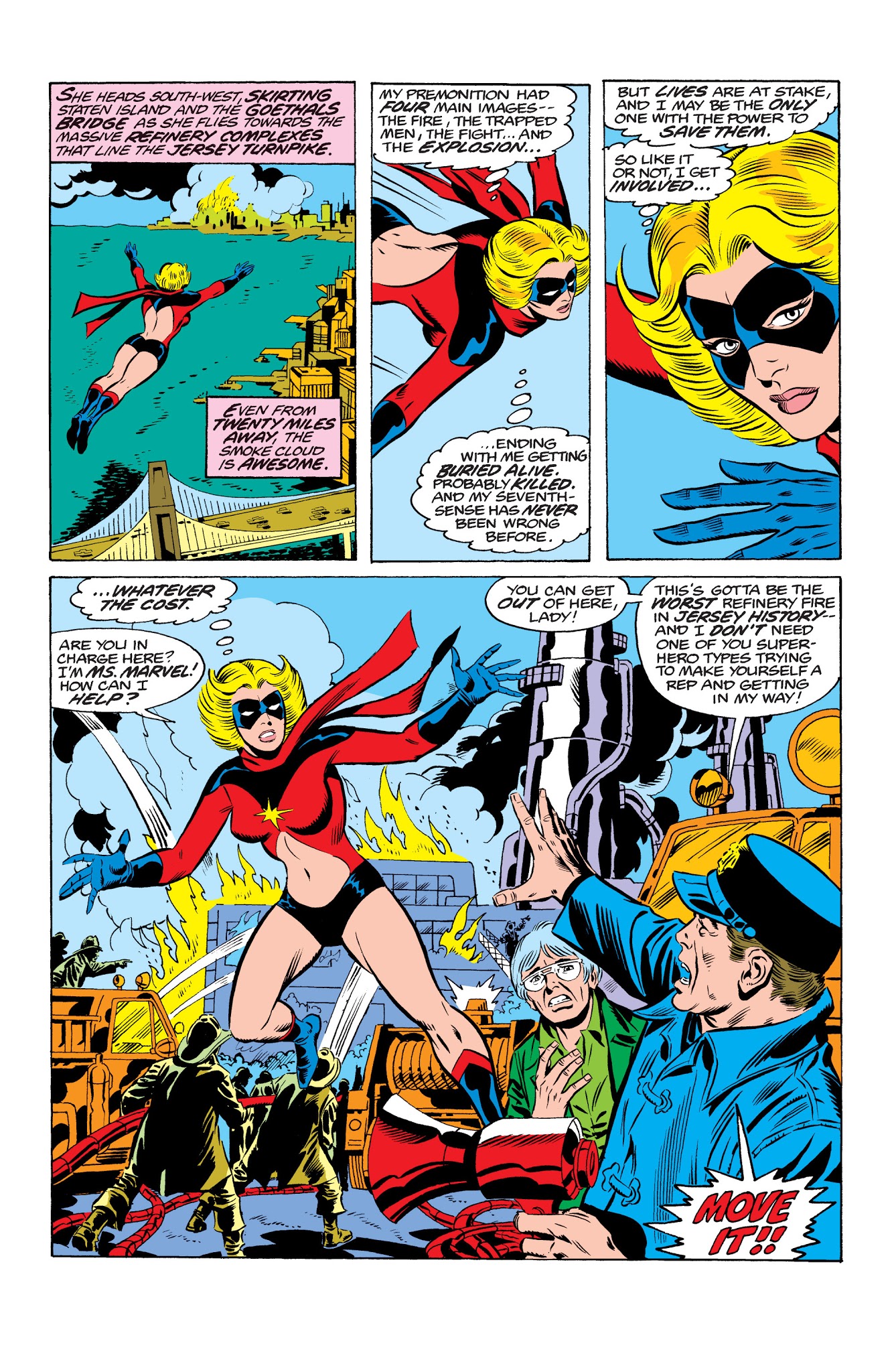 Read online Marvel Masterworks: Ms. Marvel comic -  Issue # TPB 1 - 104