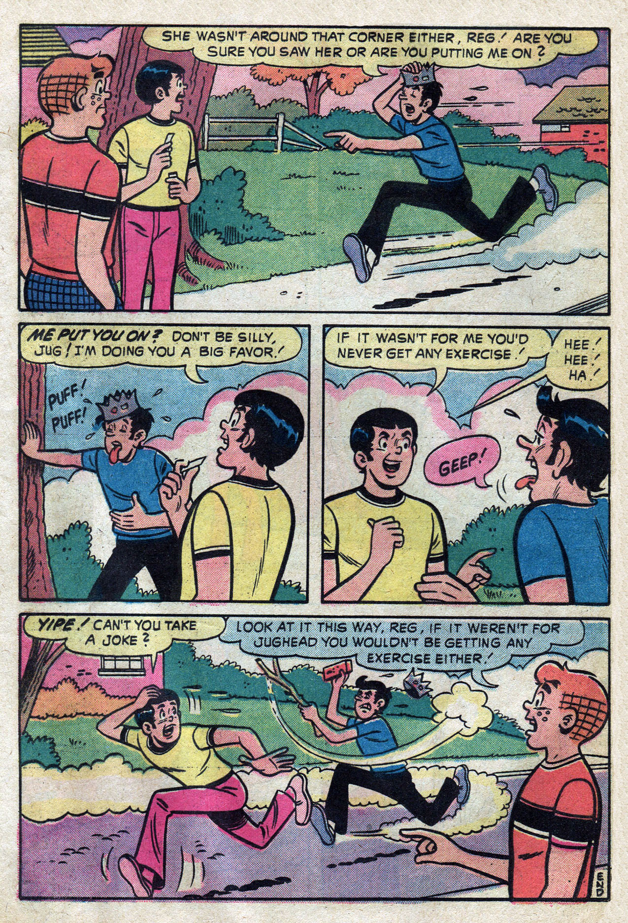 Read online Reggie and Me (1966) comic -  Issue #73 - 23