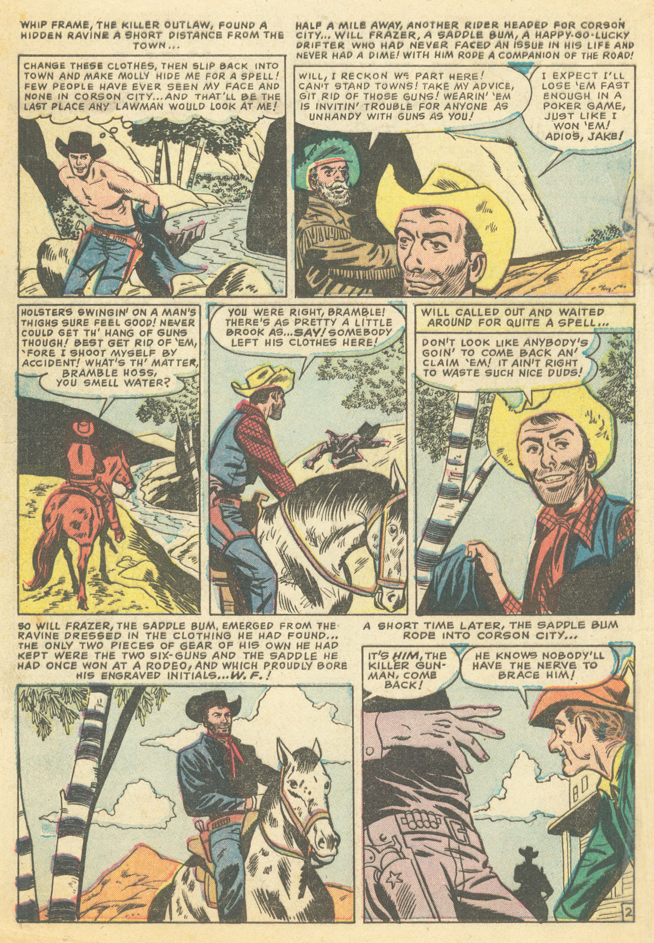 Read online Western Gunfighters (1956) comic -  Issue #23 - 4