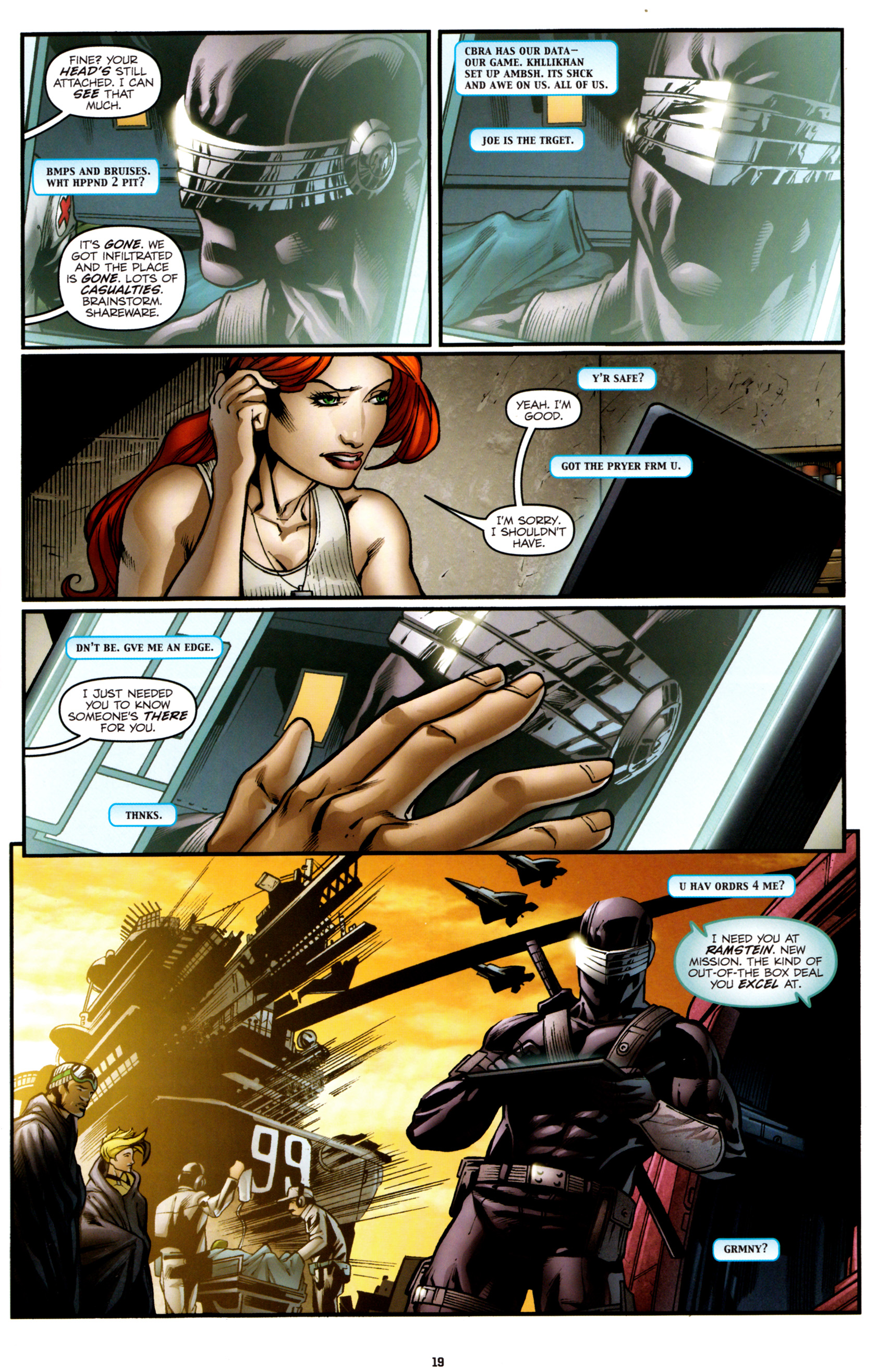 Read online G.I. Joe: Snake Eyes comic -  Issue #4 - 22