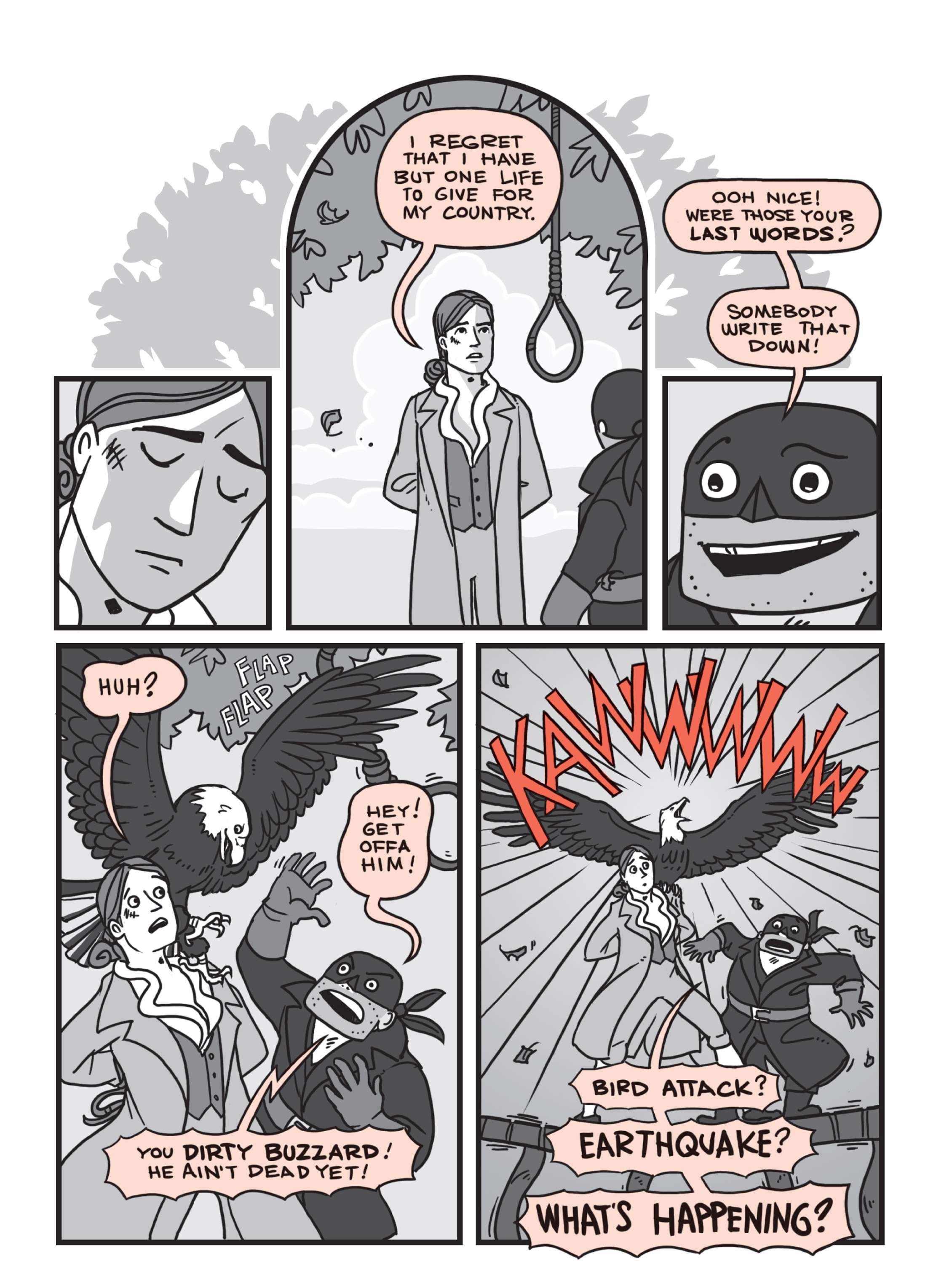 Read online Nathan Hale's Hazardous Tales comic -  Issue # TPB 1 - 13